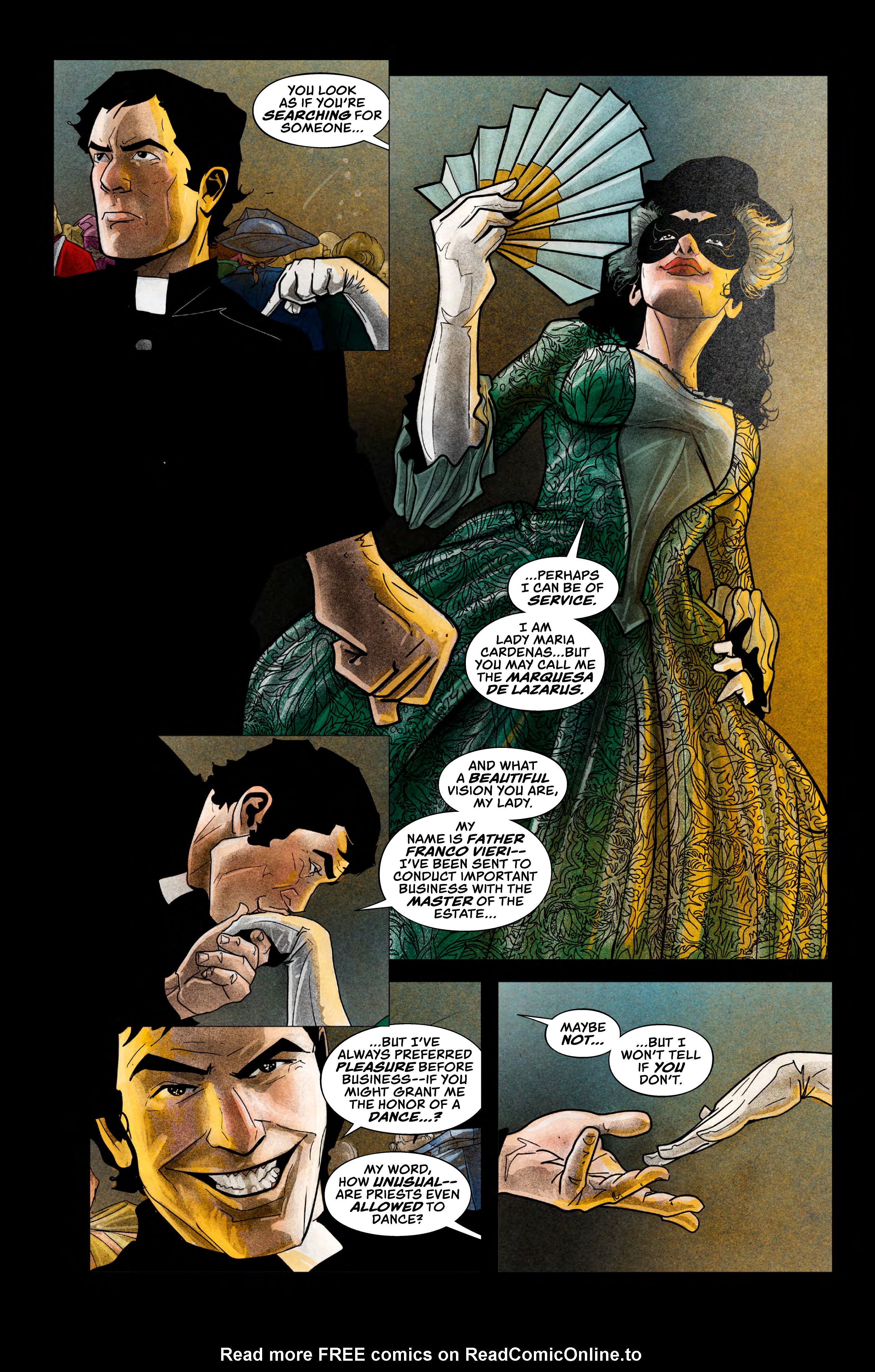 Read online The Devil That Wears My Face comic -  Issue #3 - 11