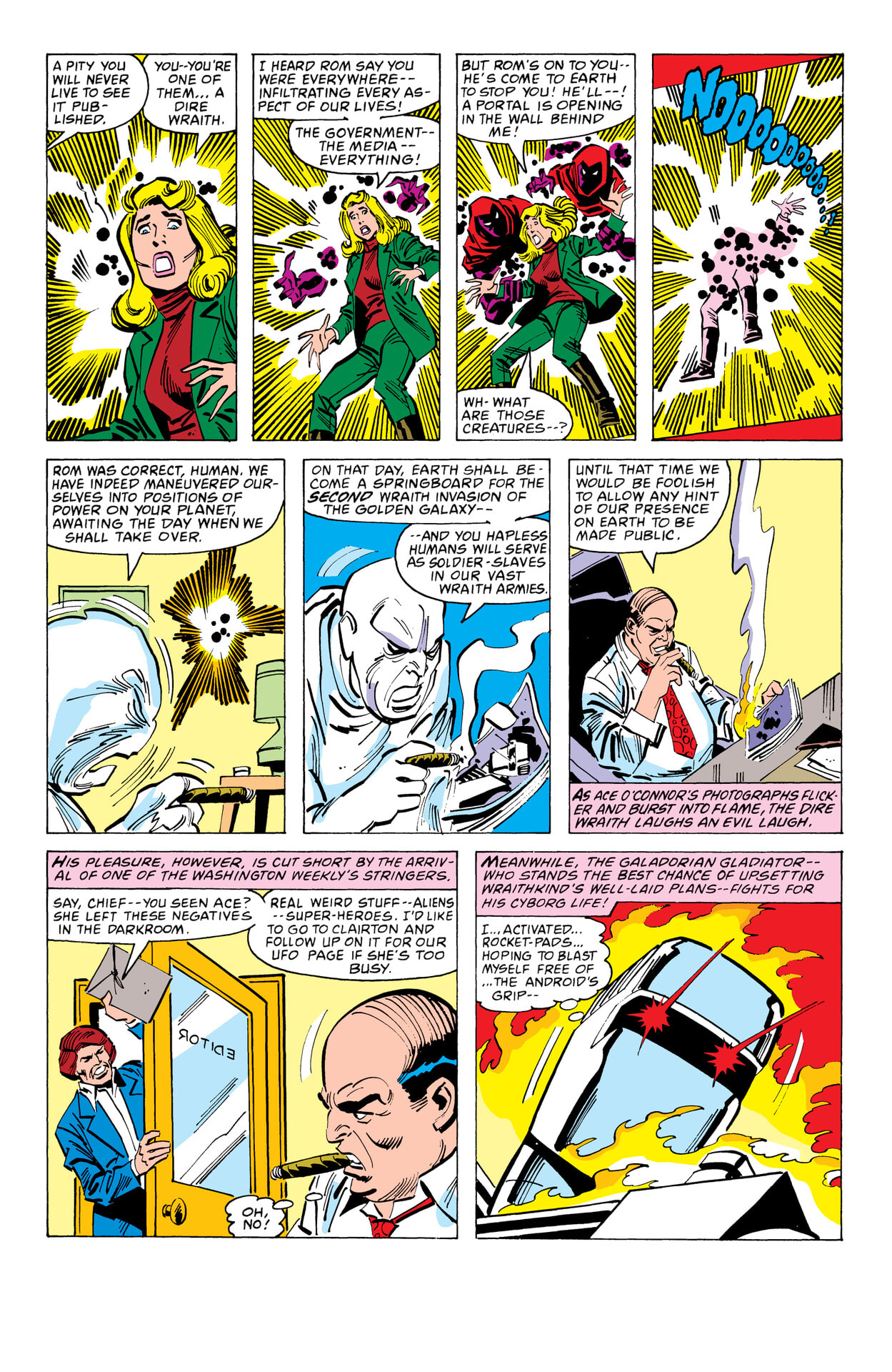 Read online Rom: The Original Marvel Years Omnibus comic -  Issue # TPB (Part 3) - 85