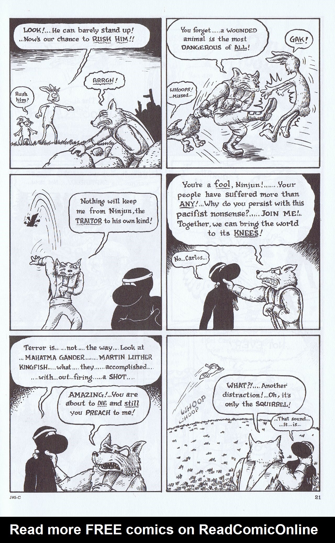 Read online Tales Of The Jackalope comic -  Issue #5 - 23