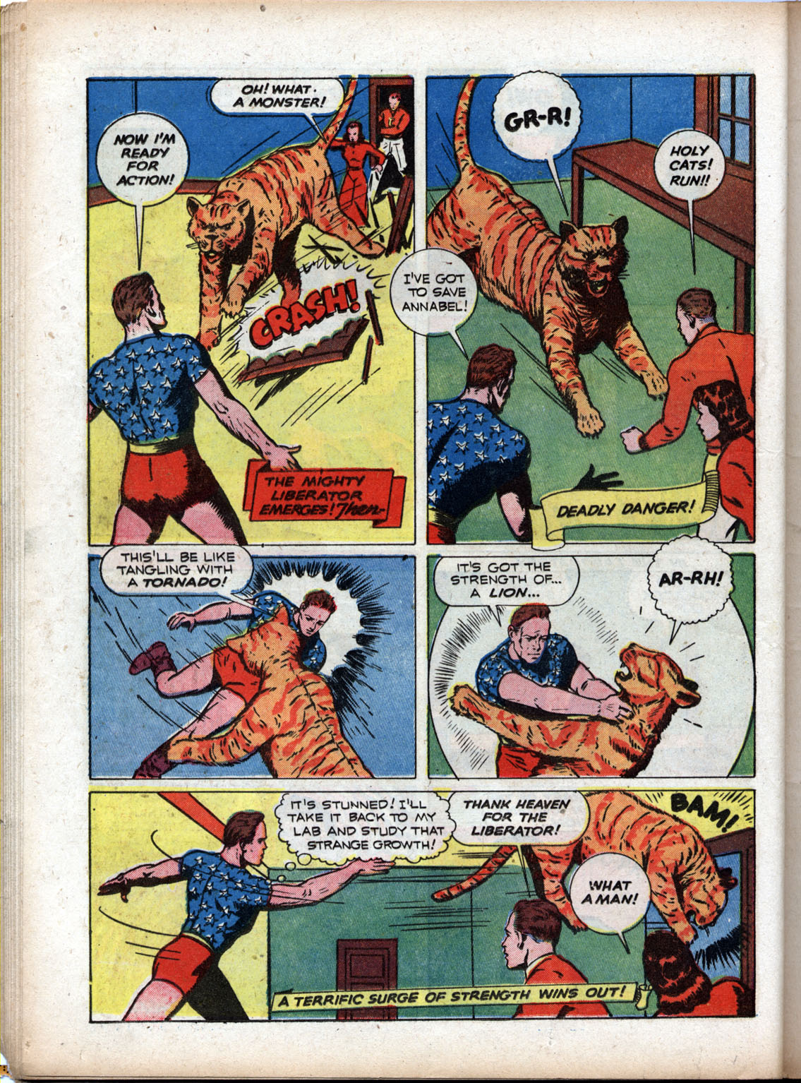 Read online Exciting Comics comic -  Issue #18 - 20