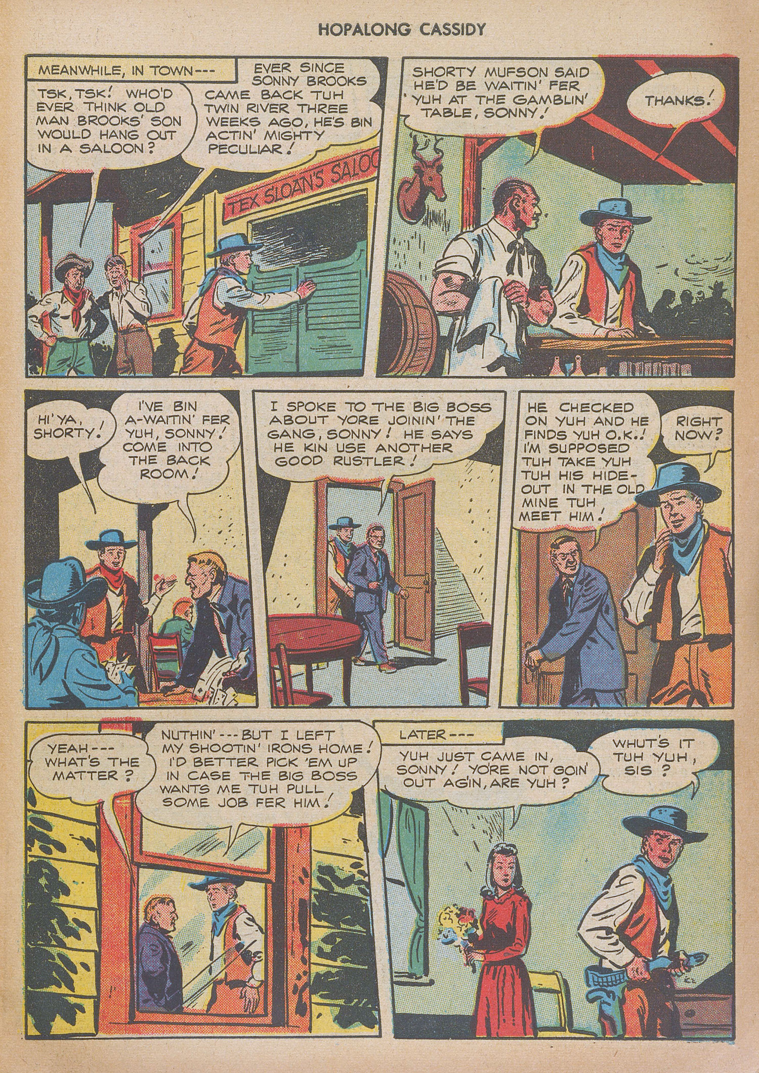 Read online Hopalong Cassidy comic -  Issue #15 - 43