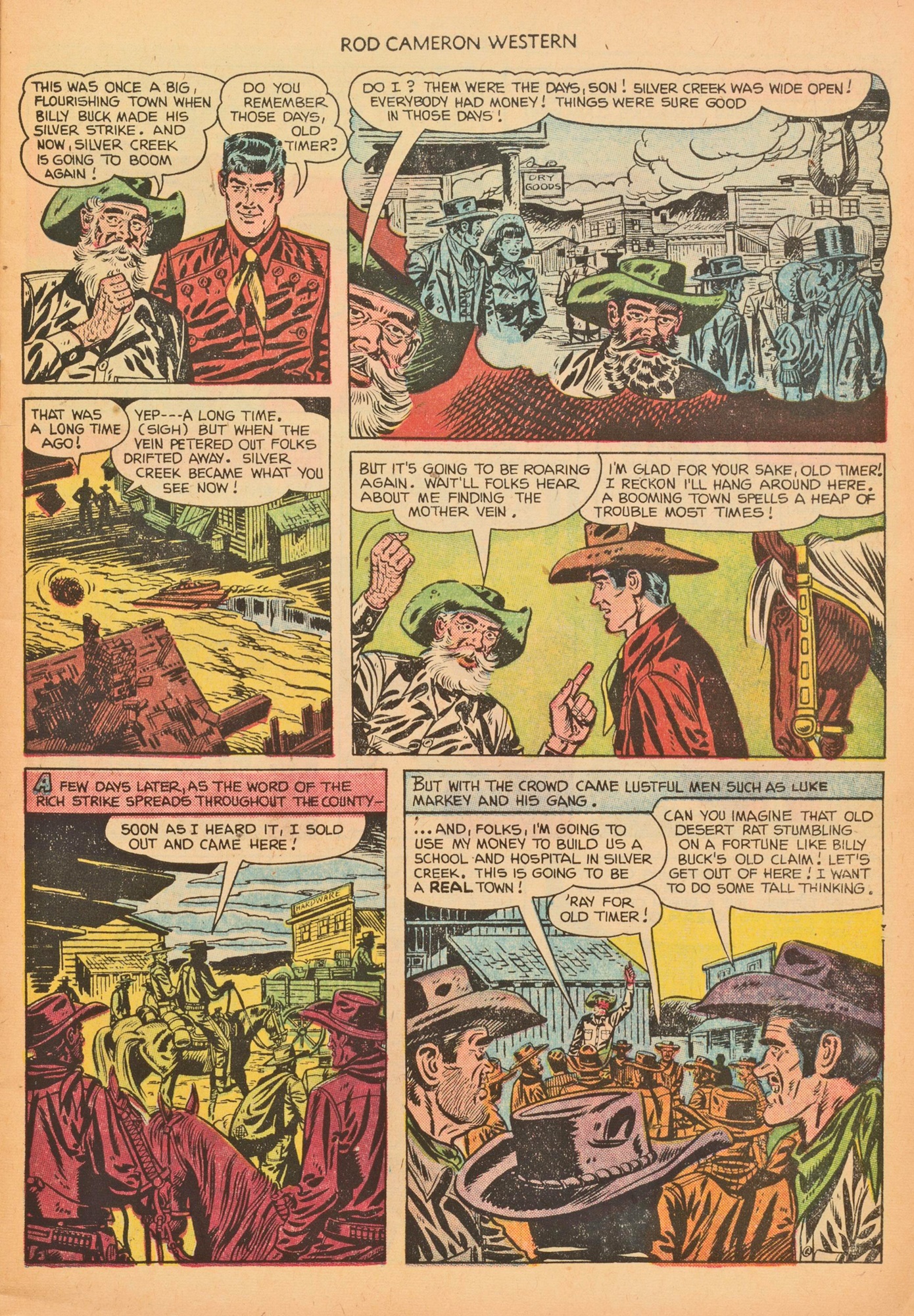 Read online Rod Cameron Western comic -  Issue #15 - 5