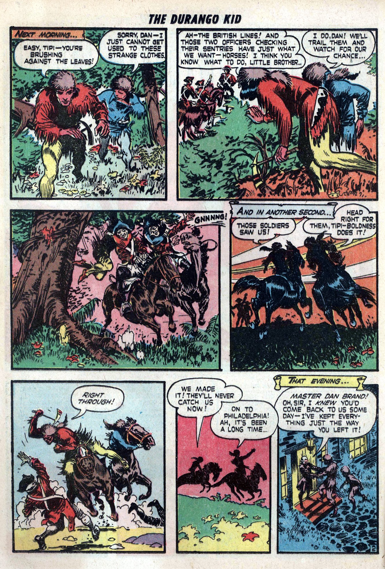 Read online Charles Starrett as The Durango Kid comic -  Issue #9 - 20