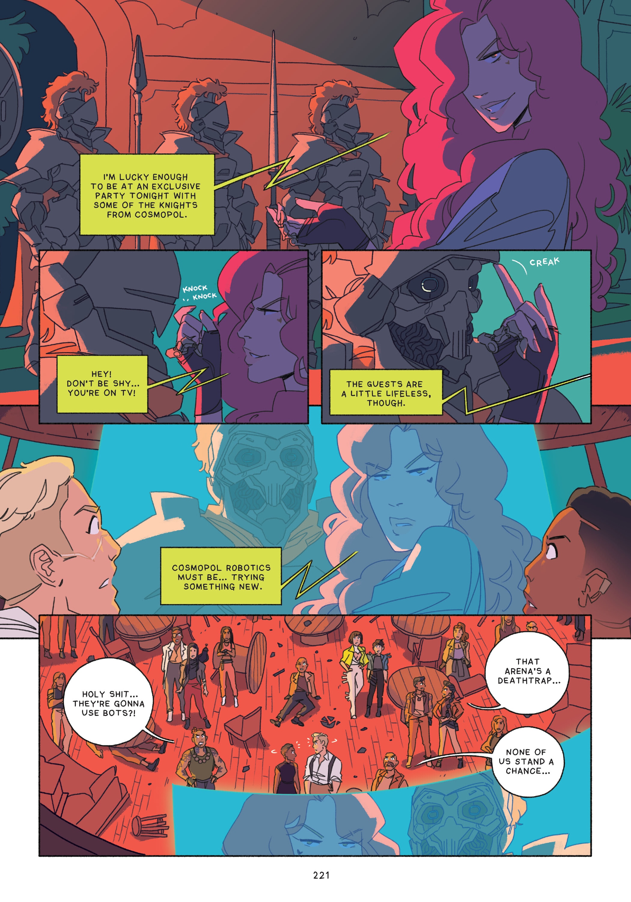 Read online Cosmoknights comic -  Issue # TPB 2 (Part 3) - 17