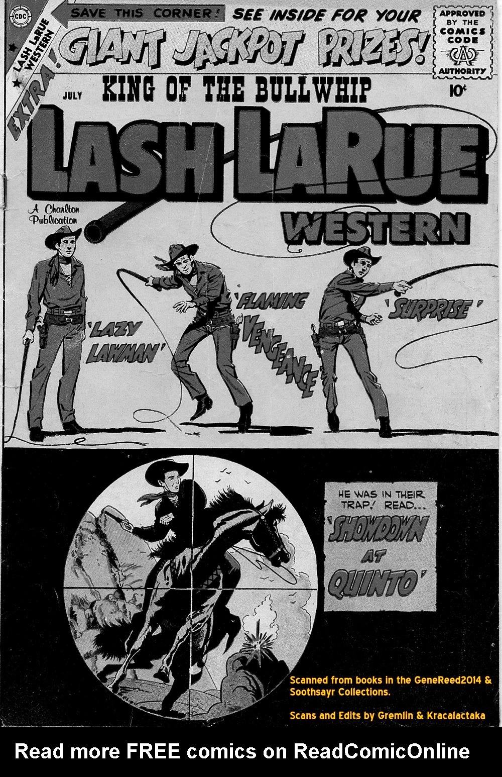 Read online Lash Larue Western (1949) comic -  Issue #73 - 37