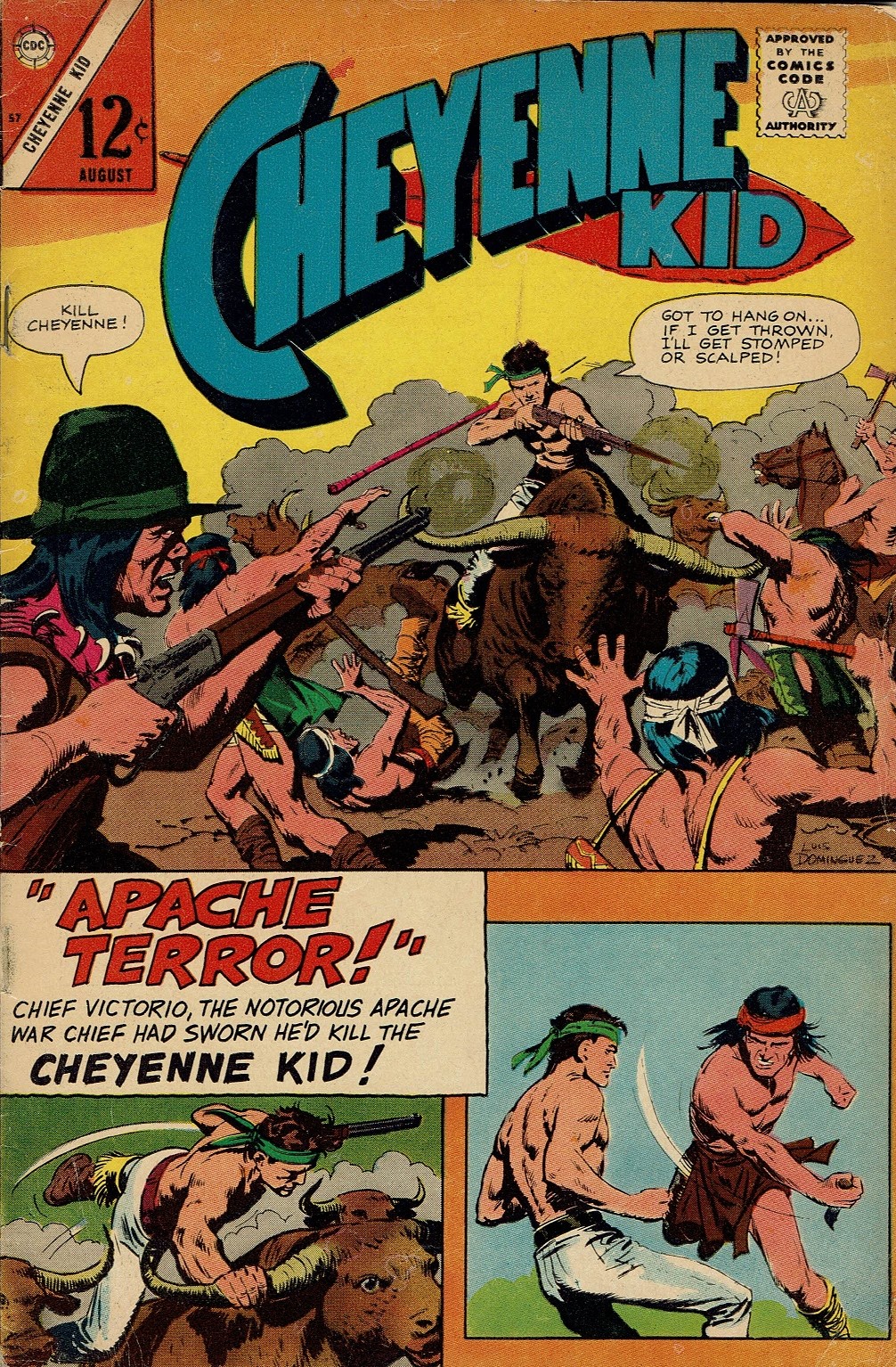 Read online Cheyenne Kid comic -  Issue #57 - 1
