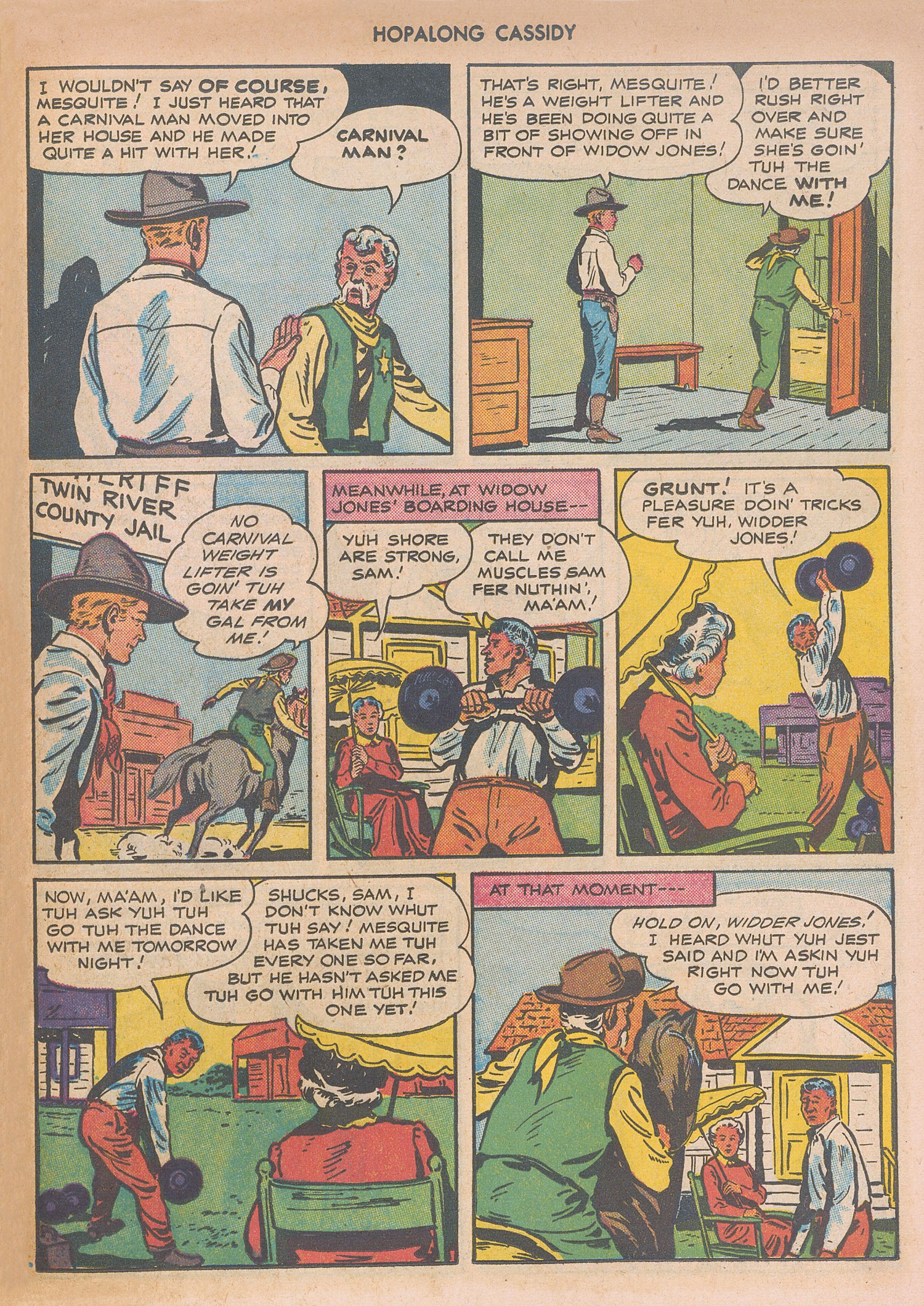 Read online Hopalong Cassidy comic -  Issue #8 - 17