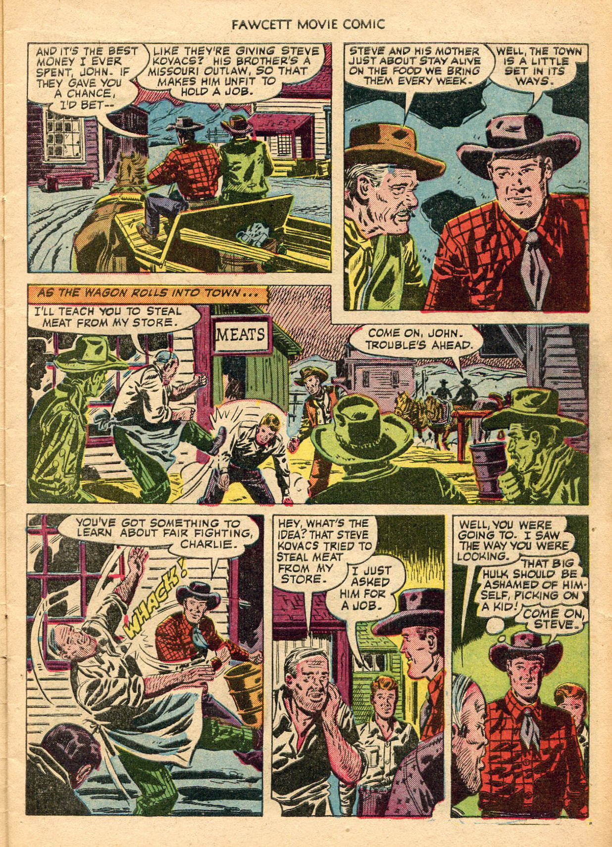 Read online Fawcett Movie Comic comic -  Issue #10 - 7