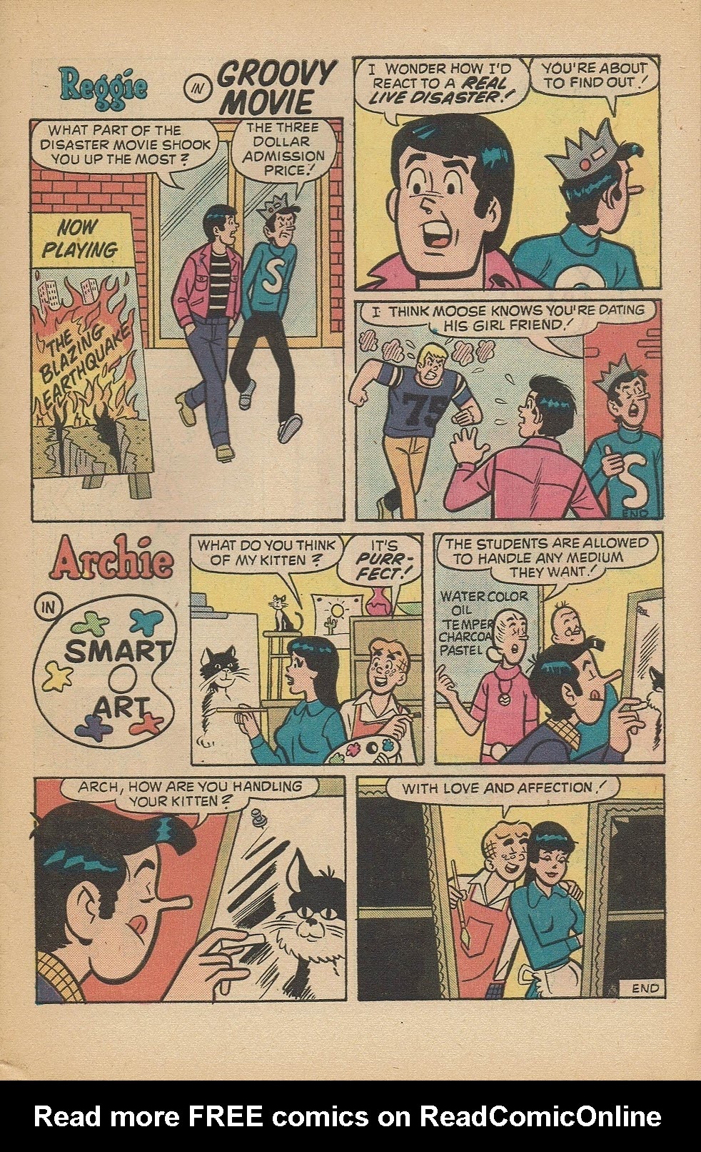 Read online Reggie's Wise Guy Jokes comic -  Issue #34 - 7