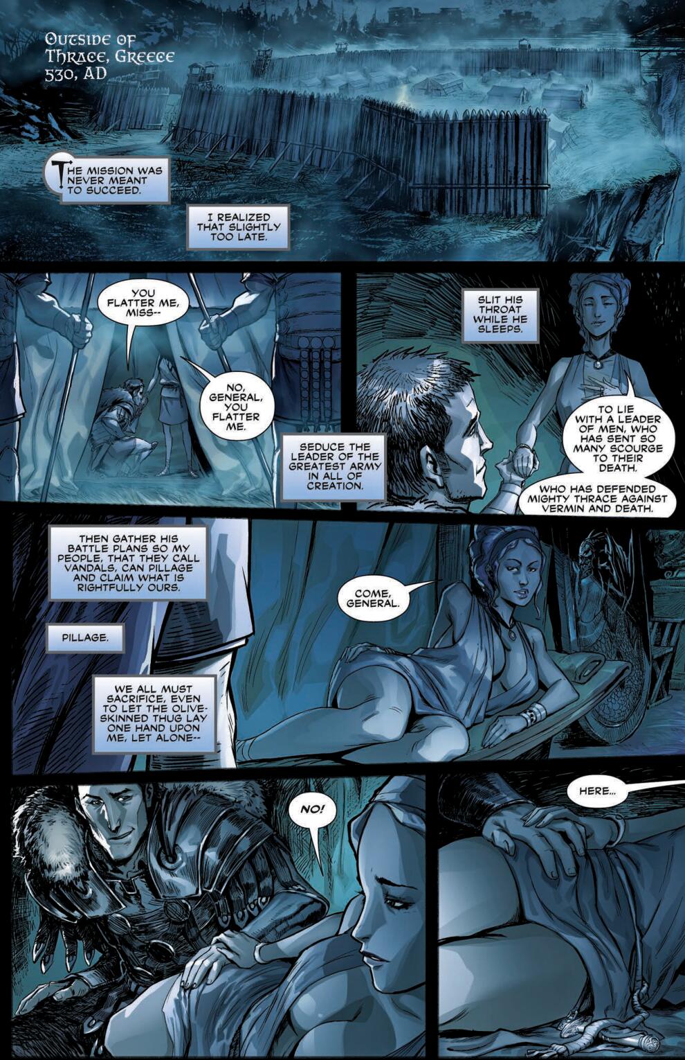 Read online Court of the Dead: Grave Tales comic -  Issue # TPB - 35