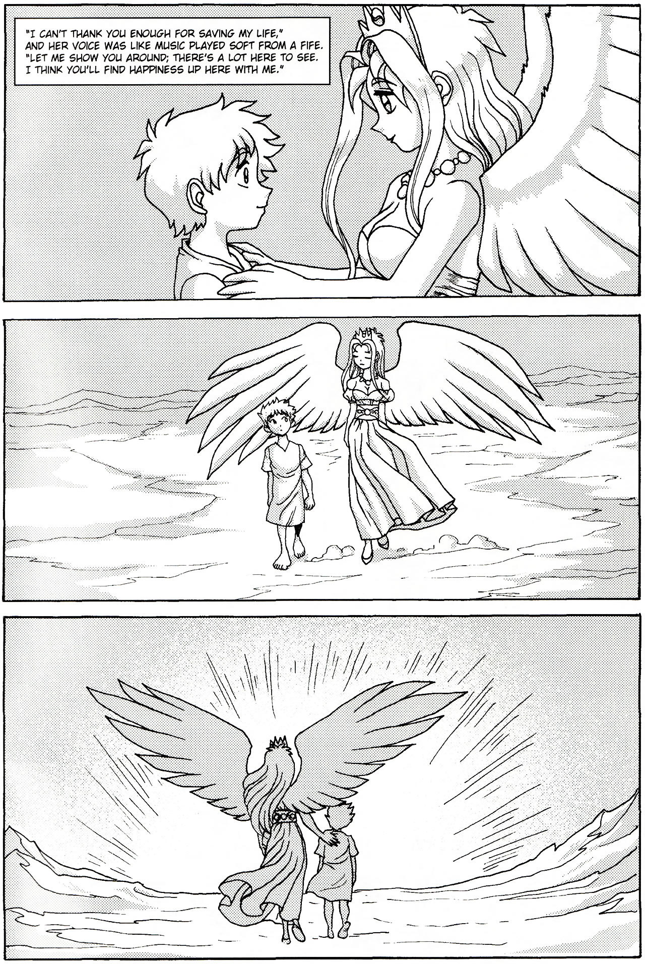 Read online Heaven Sent: Stand Alone Special comic -  Issue # Full - 17