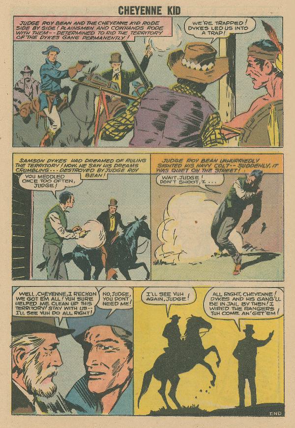 Read online Cheyenne Kid comic -  Issue #12 - 26