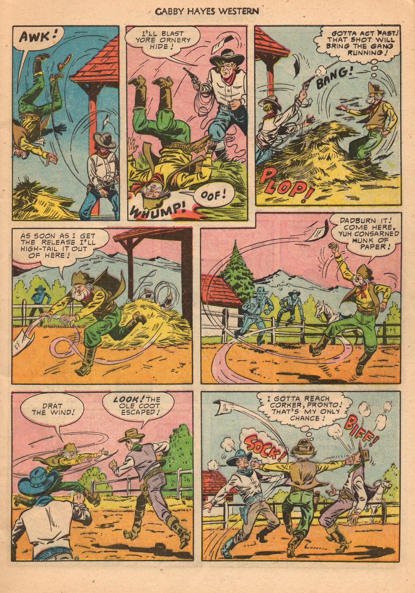 Read online Gabby Hayes Western comic -  Issue #21 - 9