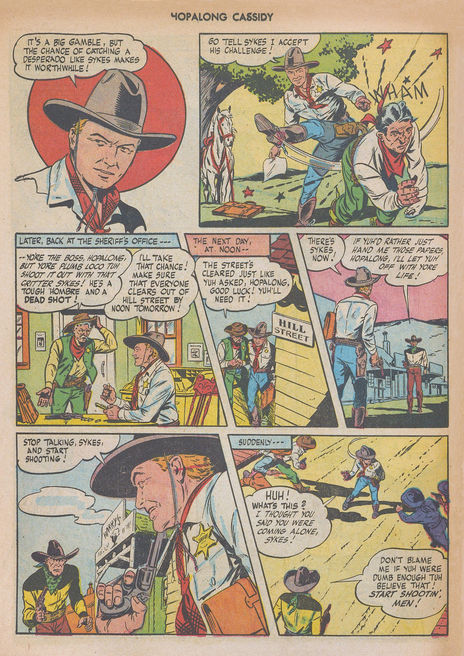 Read online Hopalong Cassidy comic -  Issue #7 - 26