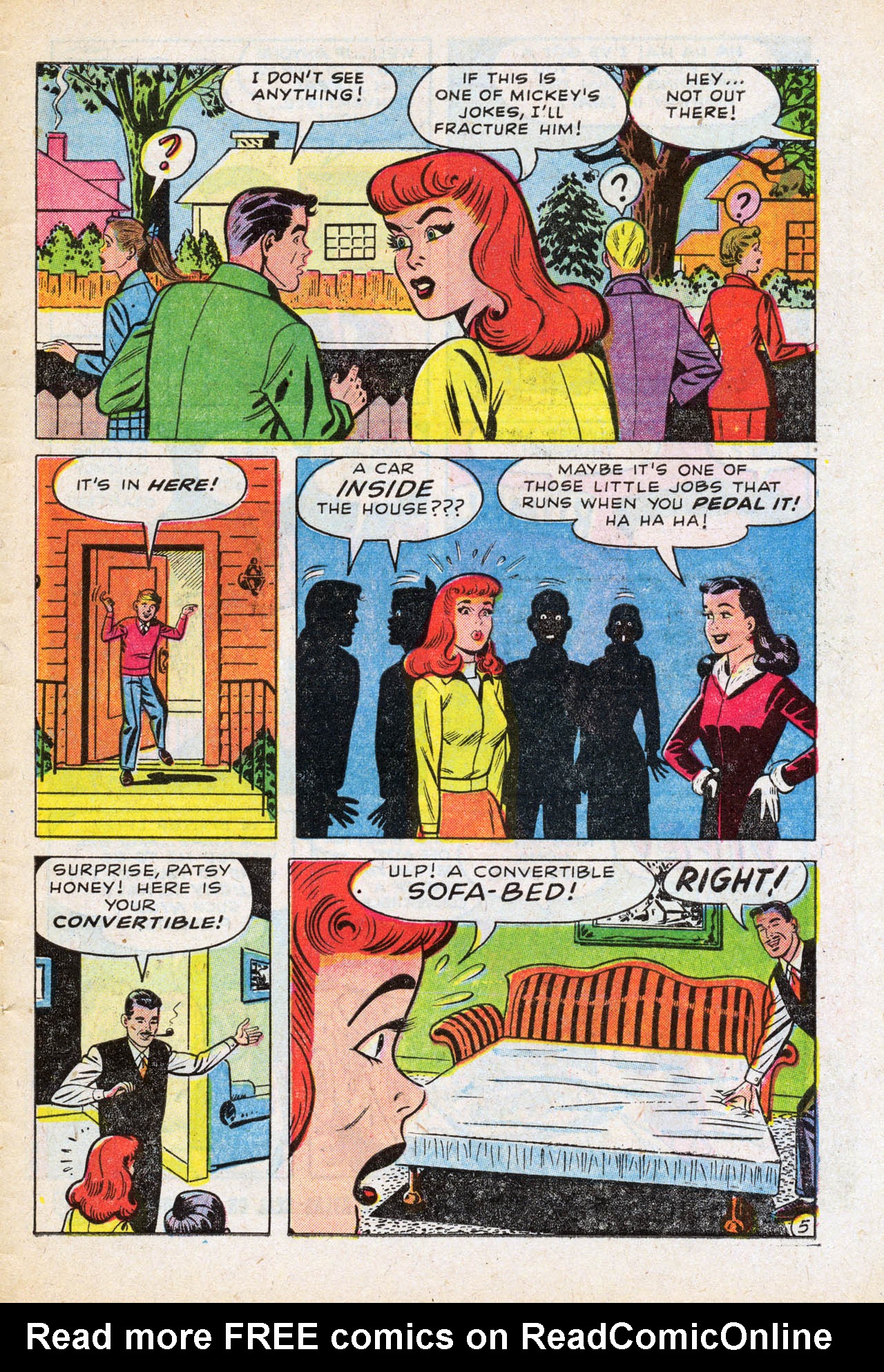 Read online Patsy Walker comic -  Issue #57 - 7