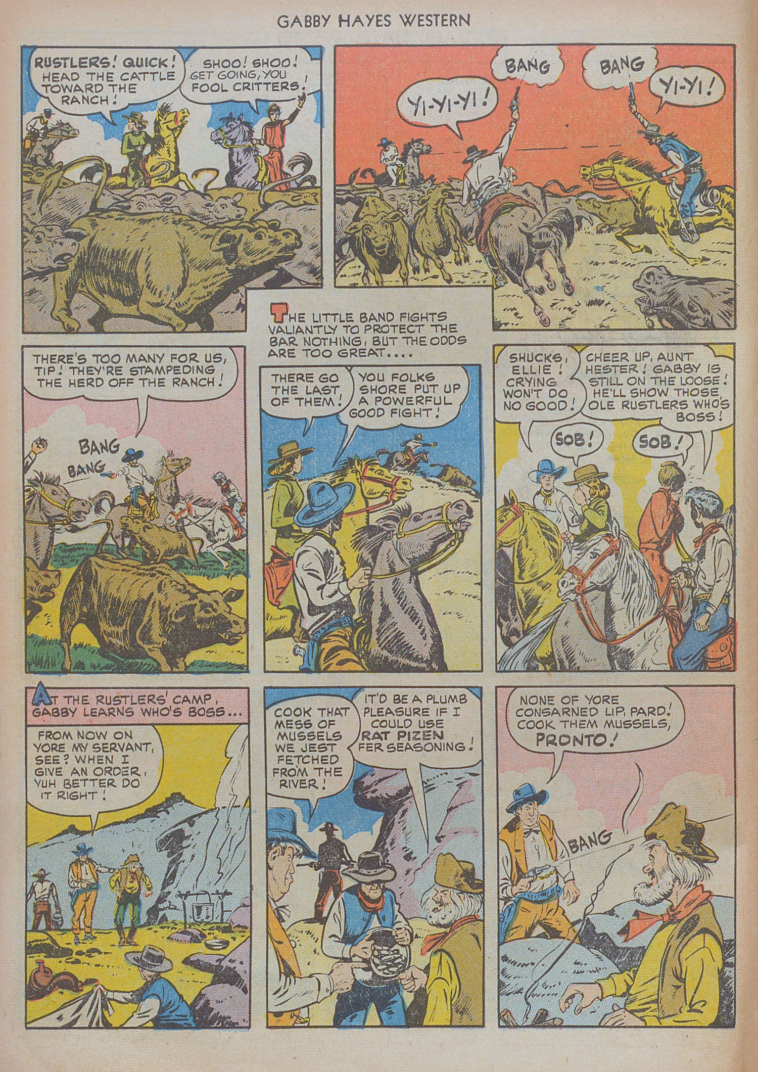 Read online Gabby Hayes Western comic -  Issue #20 - 10