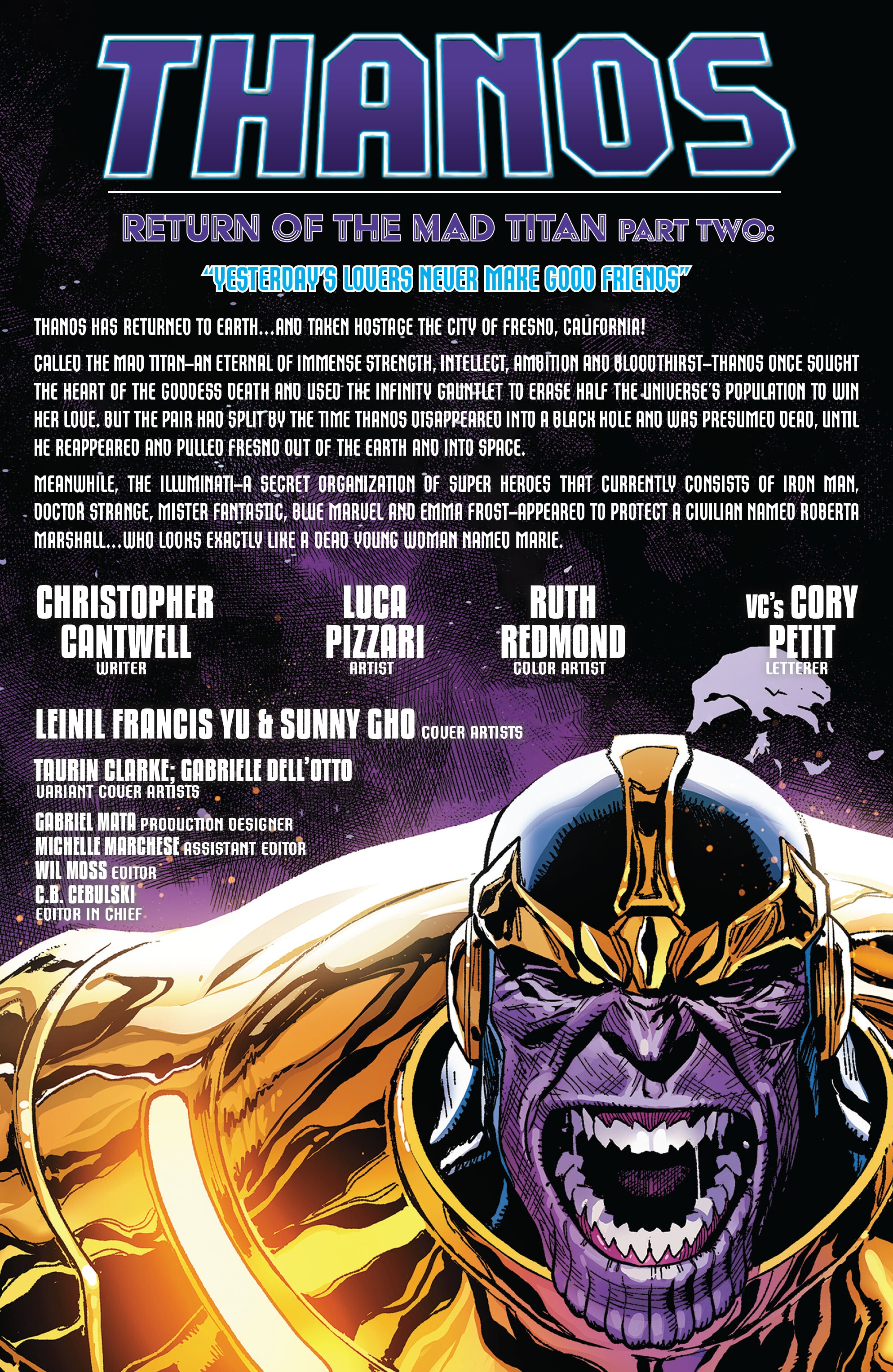 Read online Thanos (2023) comic -  Issue #2 - 2
