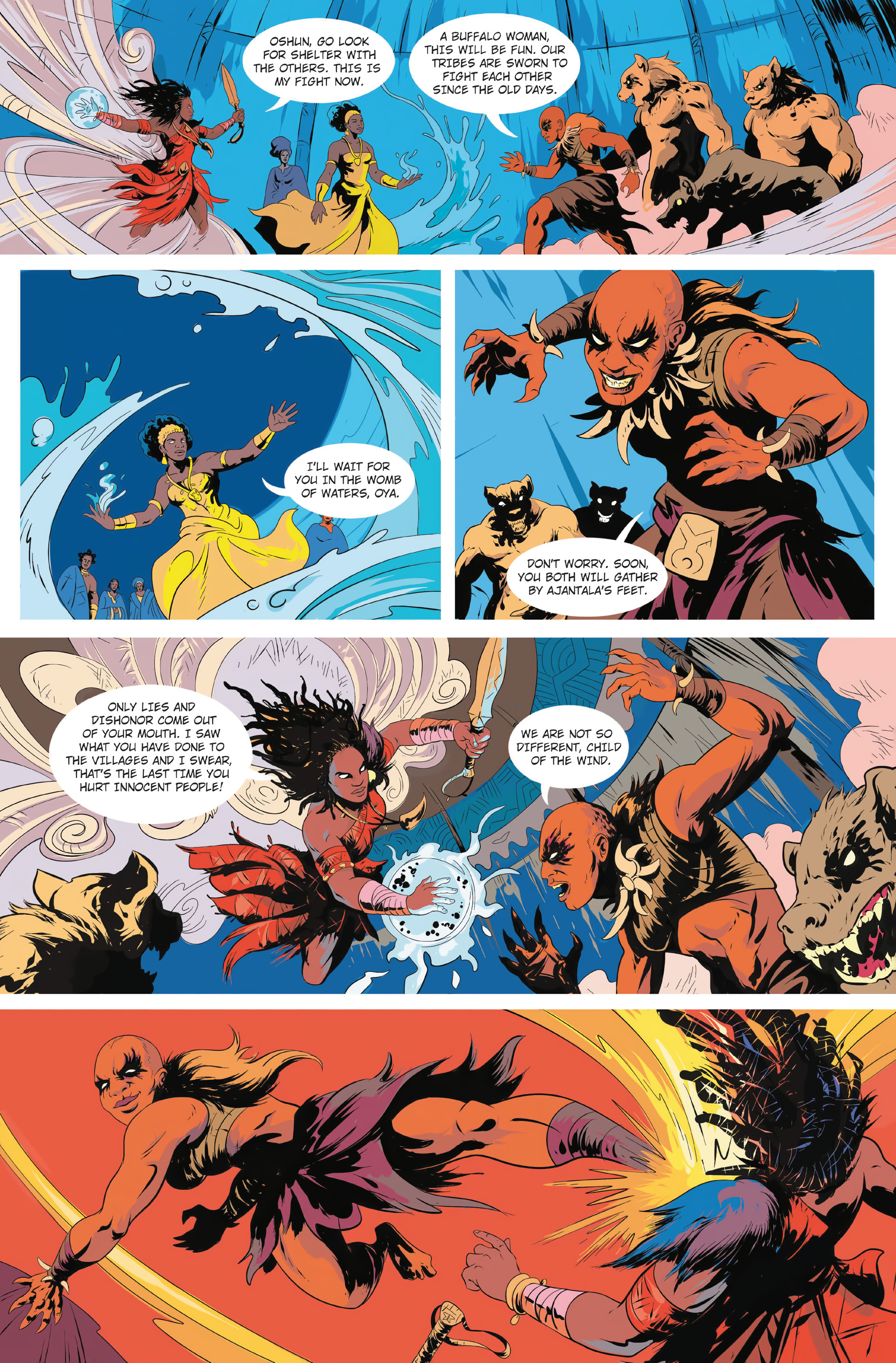 Read online Tales of the Orishas comic -  Issue # TPB - 68