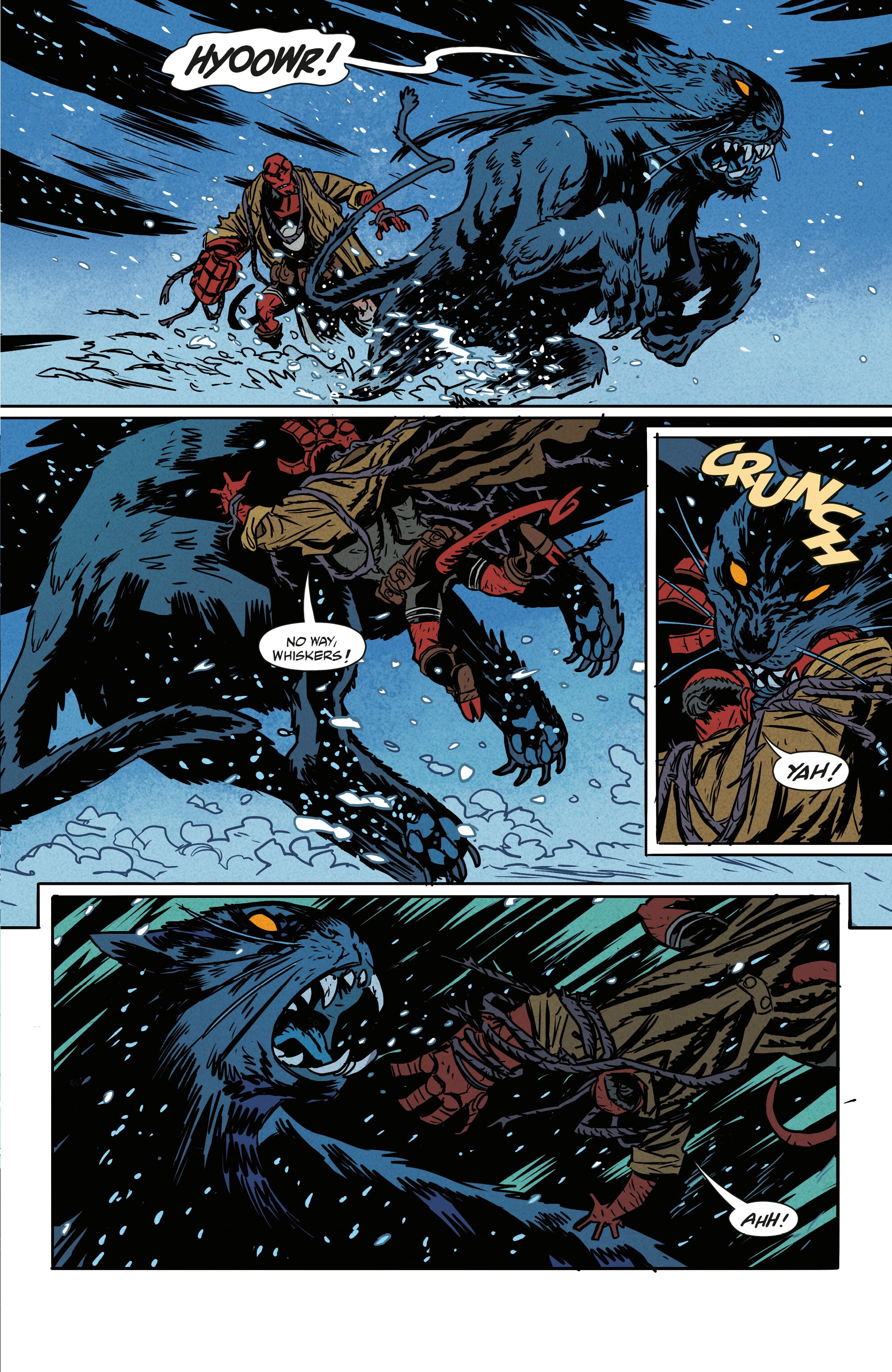 Read online Hellboy Winter Special: The Yule Cat comic -  Issue # Full - 17