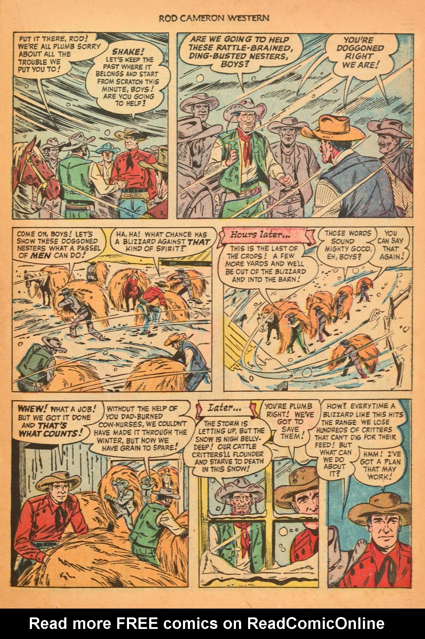 Read online Rod Cameron Western comic -  Issue #2 - 23