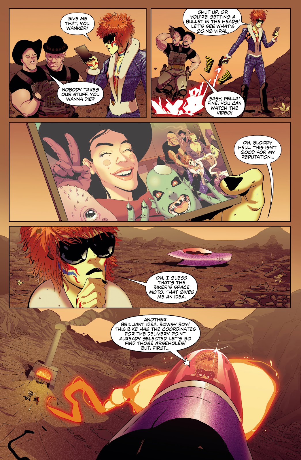 Machine Girl & the Space Hell Engels issue 1 - Page 18