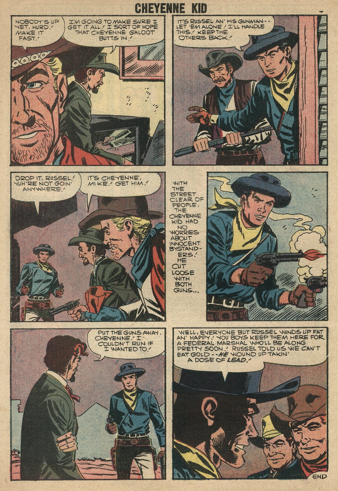 Read online Cheyenne Kid comic -  Issue #15 - 10