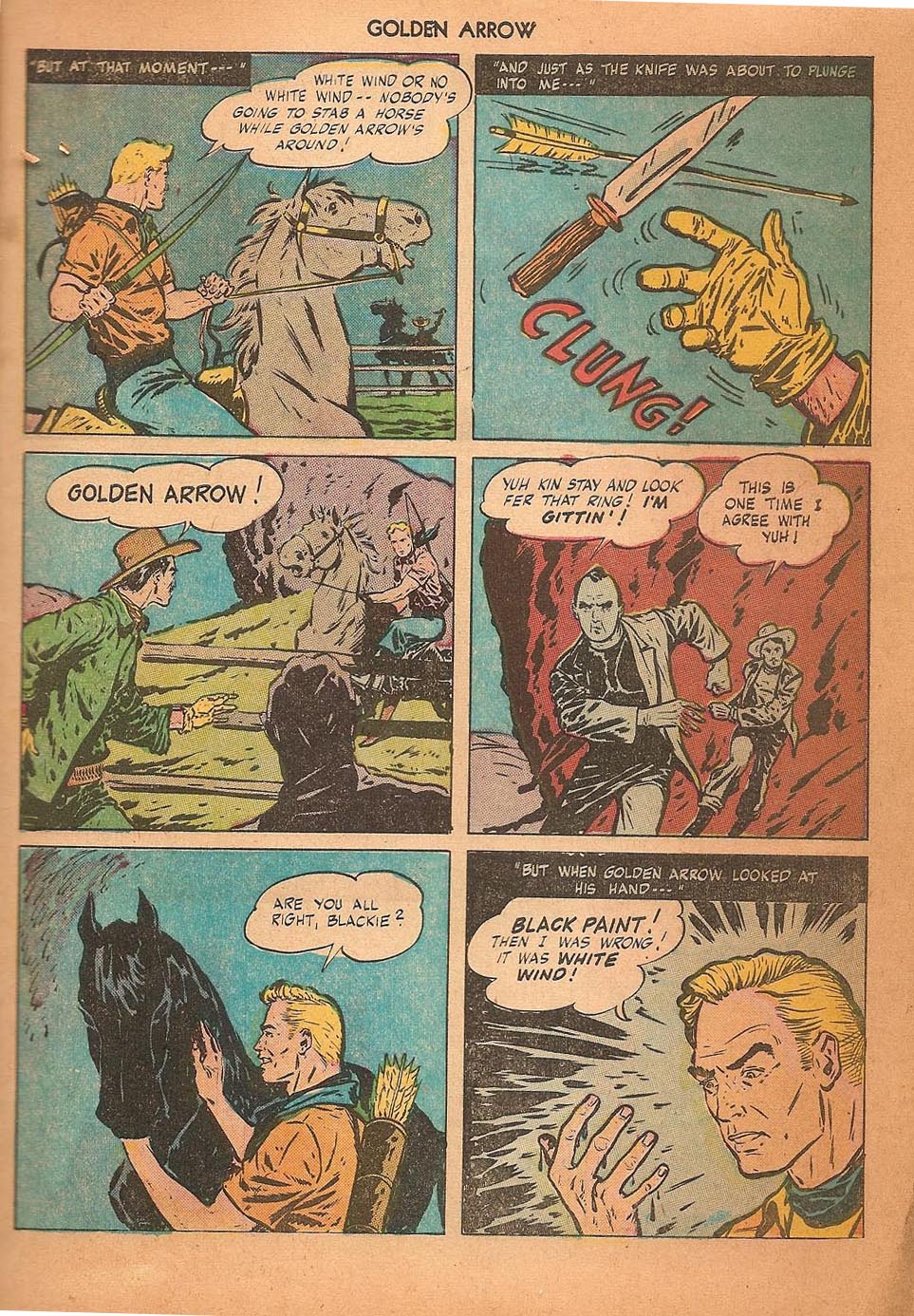 Read online Golden Arrow comic -  Issue #5 - 49