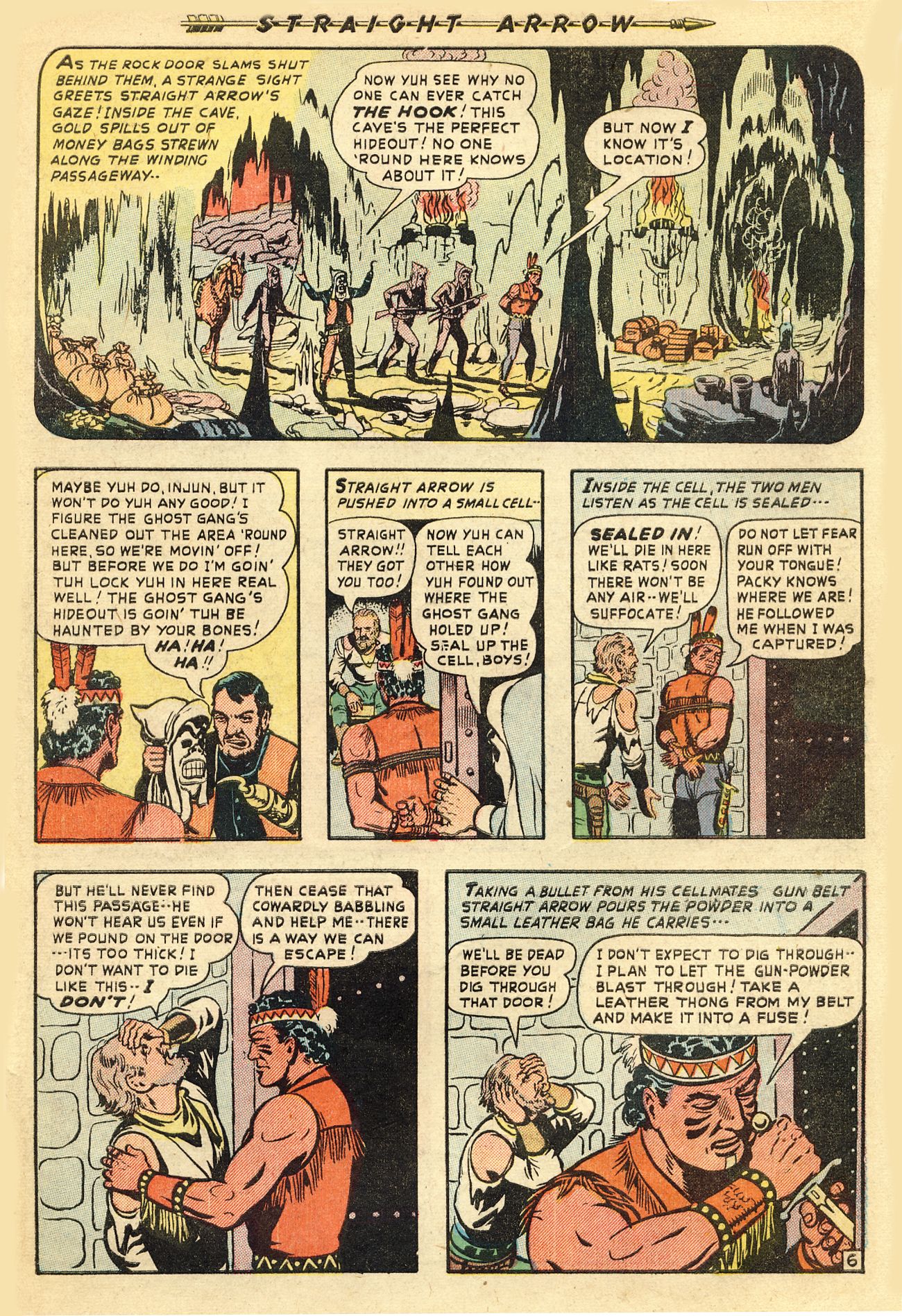 Read online Straight Arrow comic -  Issue #11 - 31