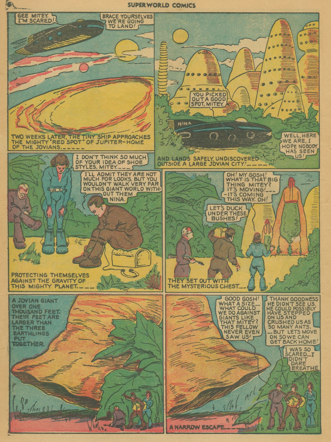 Read online Superworld Comics comic -  Issue #3 - 8
