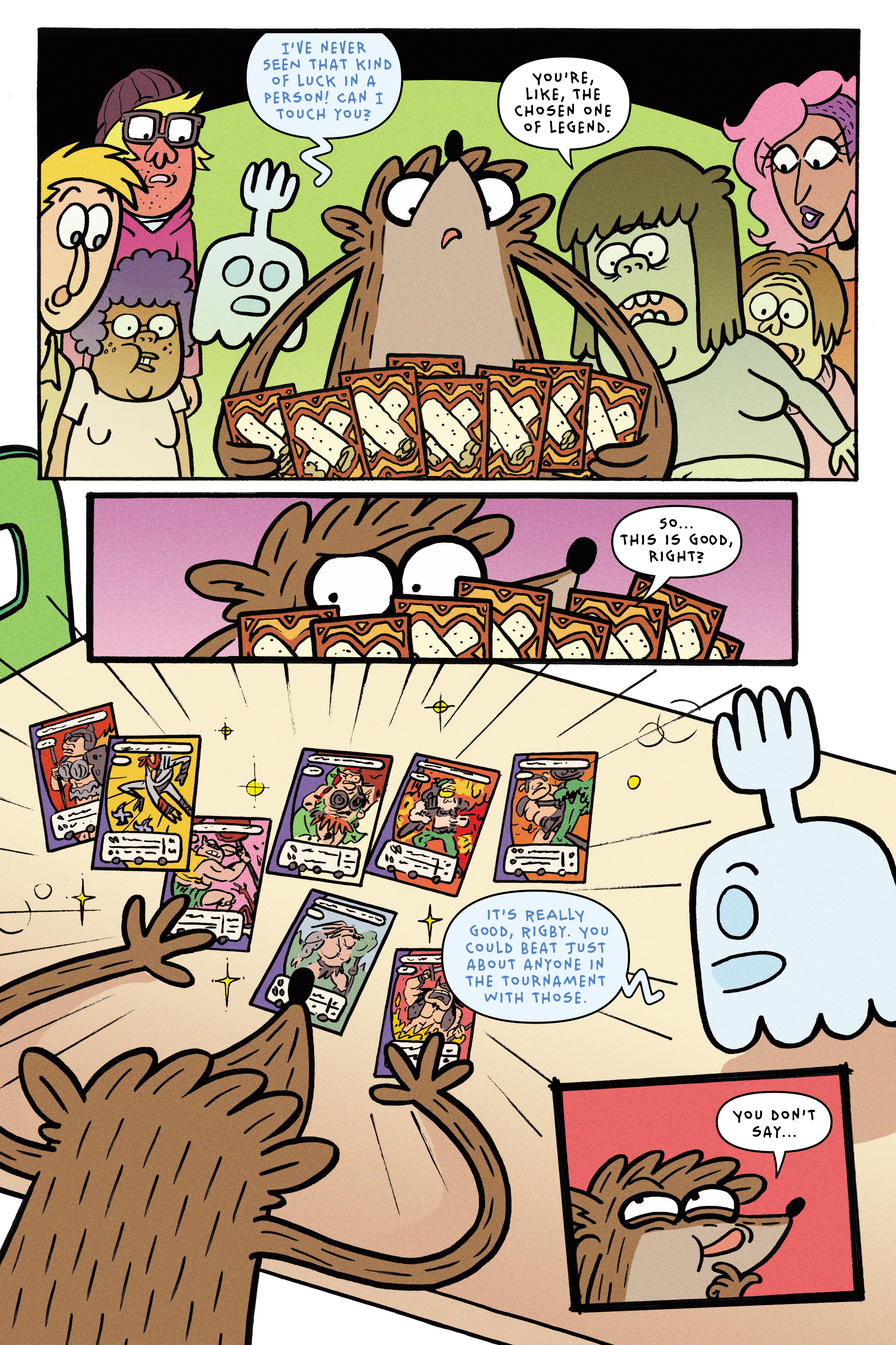 Read online Regular Show: The Meatening comic -  Issue # TPB - 23