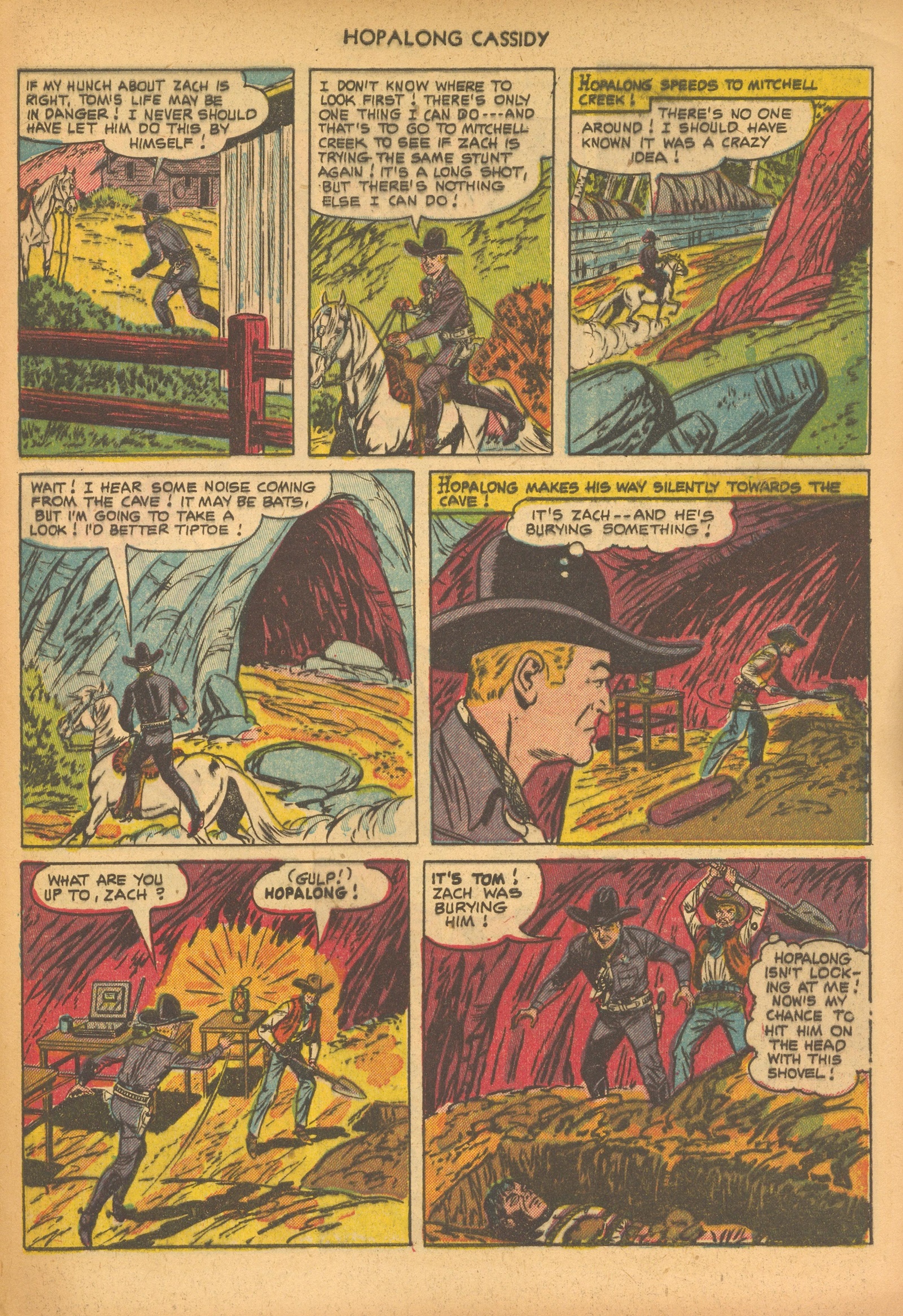Read online Hopalong Cassidy comic -  Issue #74 - 29