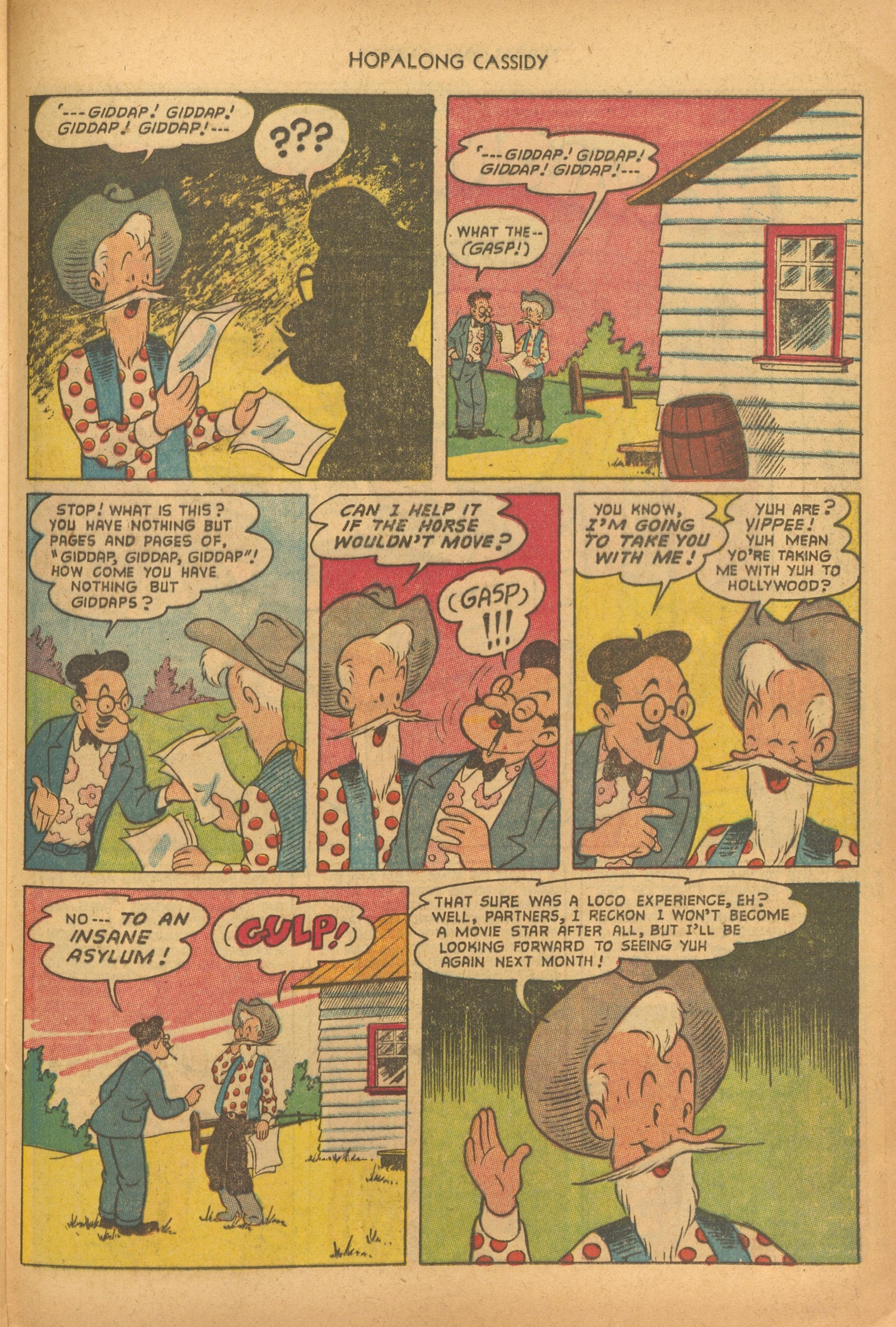 Read online Hopalong Cassidy comic -  Issue #78 - 25