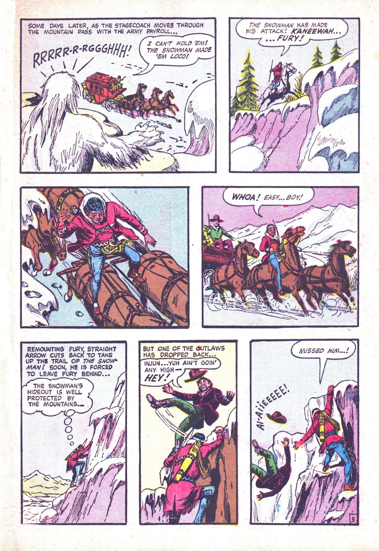 Read online Straight Arrow comic -  Issue #38 - 31