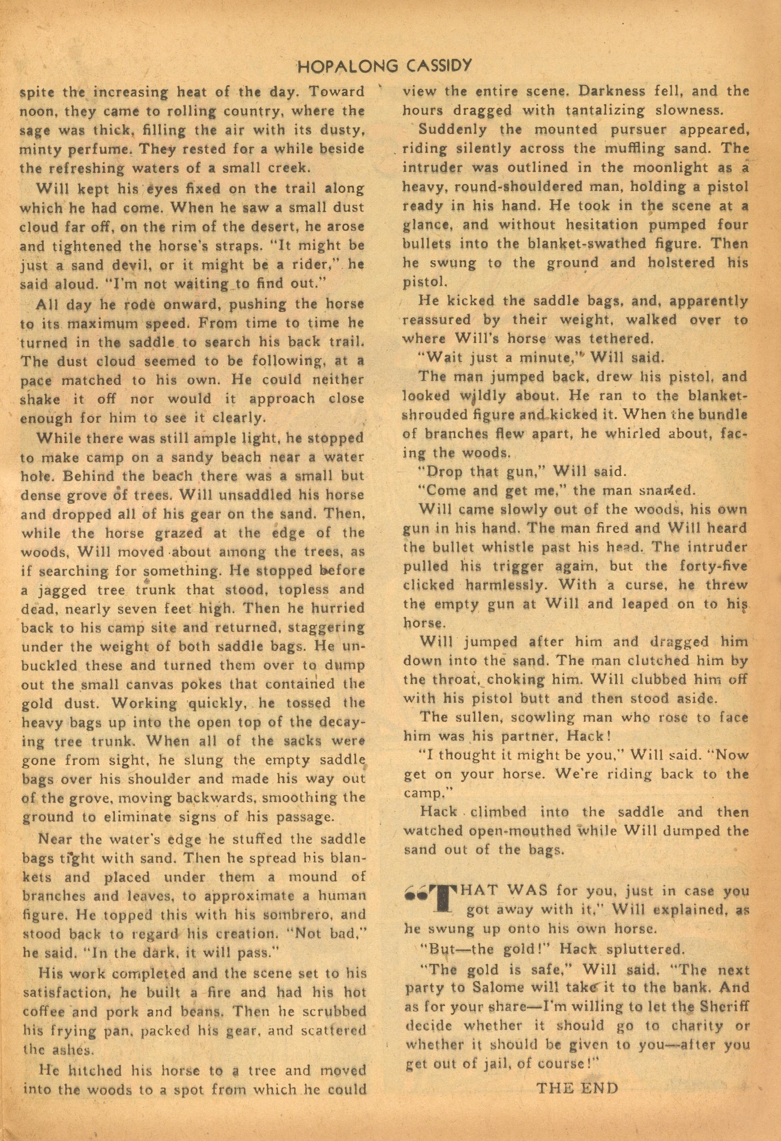 Read online Hopalong Cassidy comic -  Issue #73 - 25