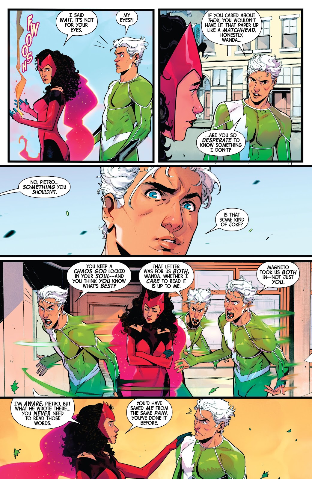 Scarlet Witch & Quicksilver issue 1 - Page 9