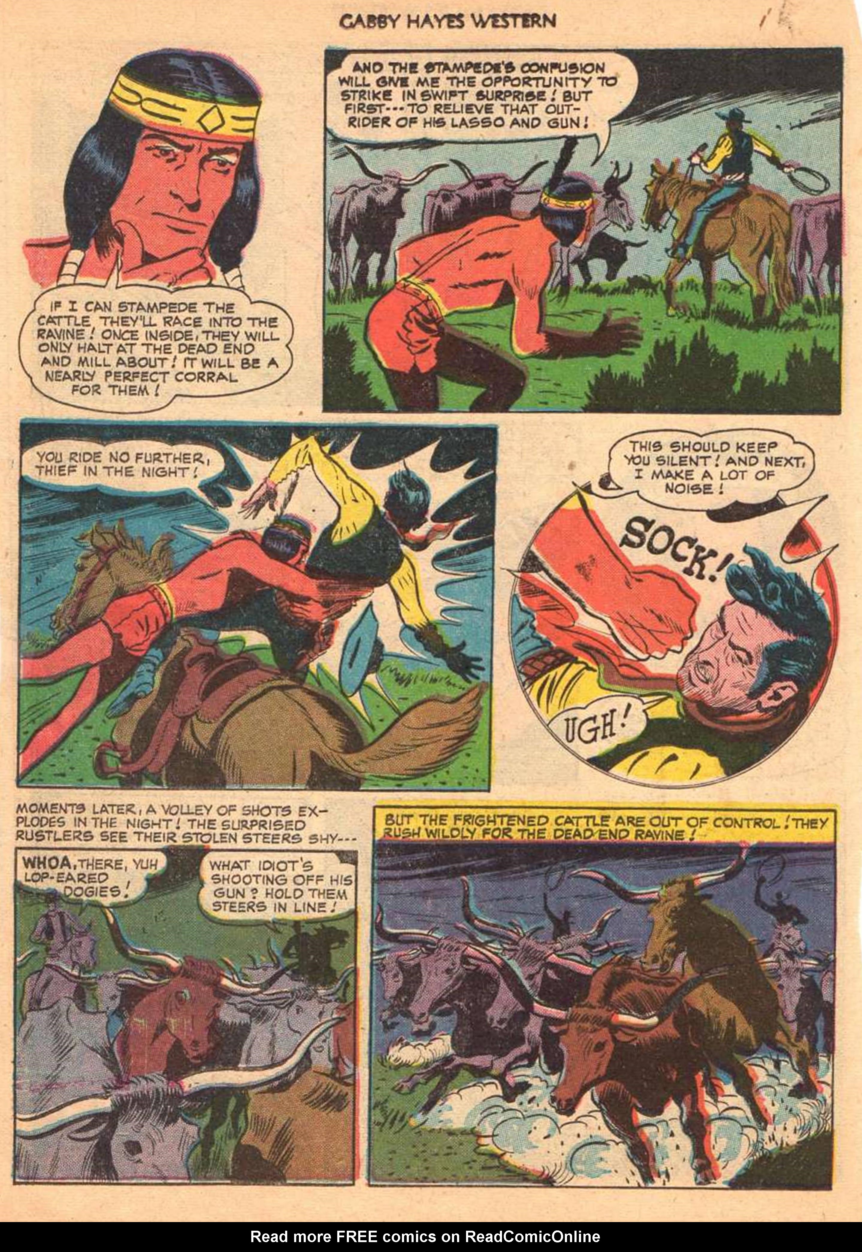 Read online Gabby Hayes Western comic -  Issue #24 - 18