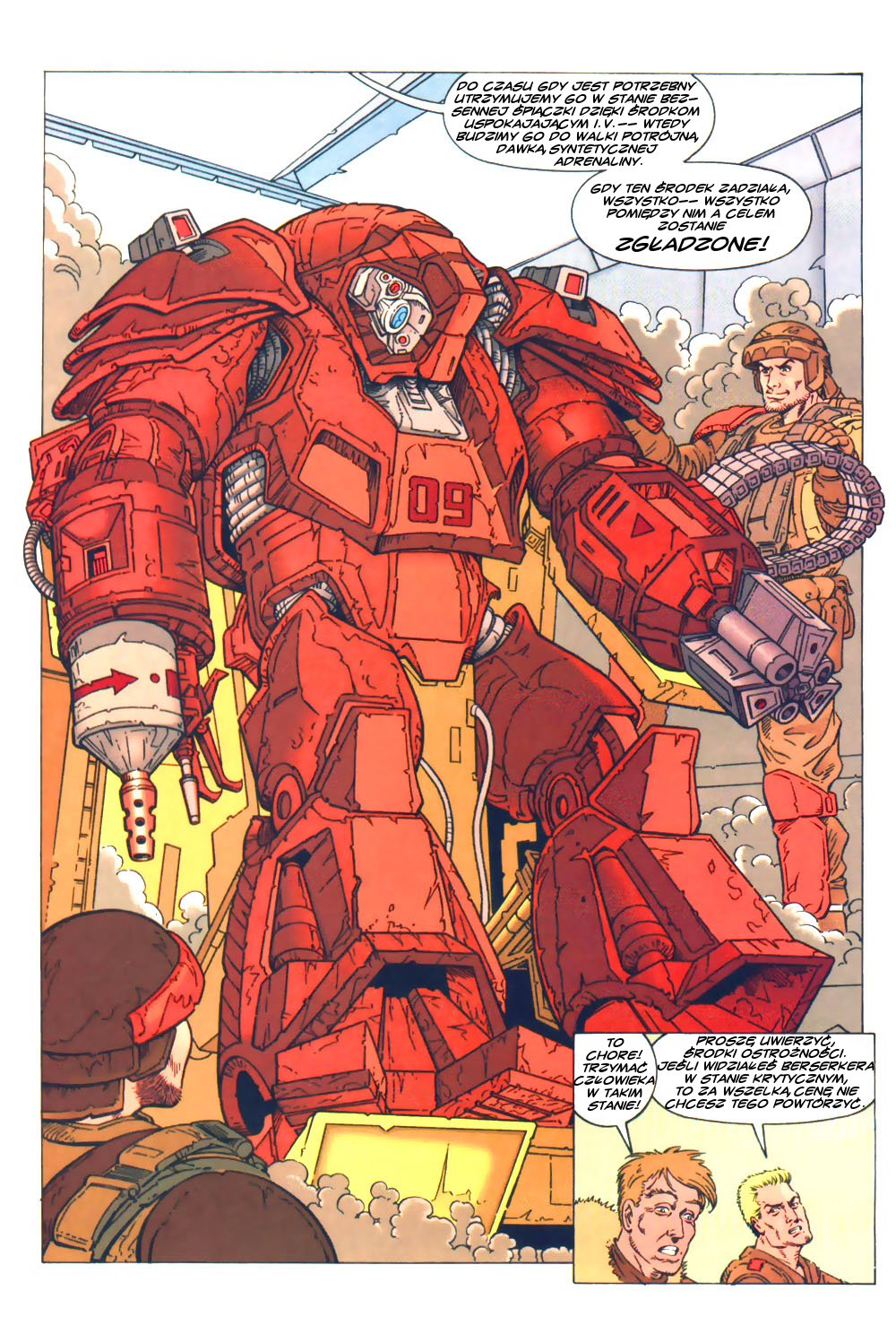 Read online Aliens: Berserker comic -  Issue #1 - 8