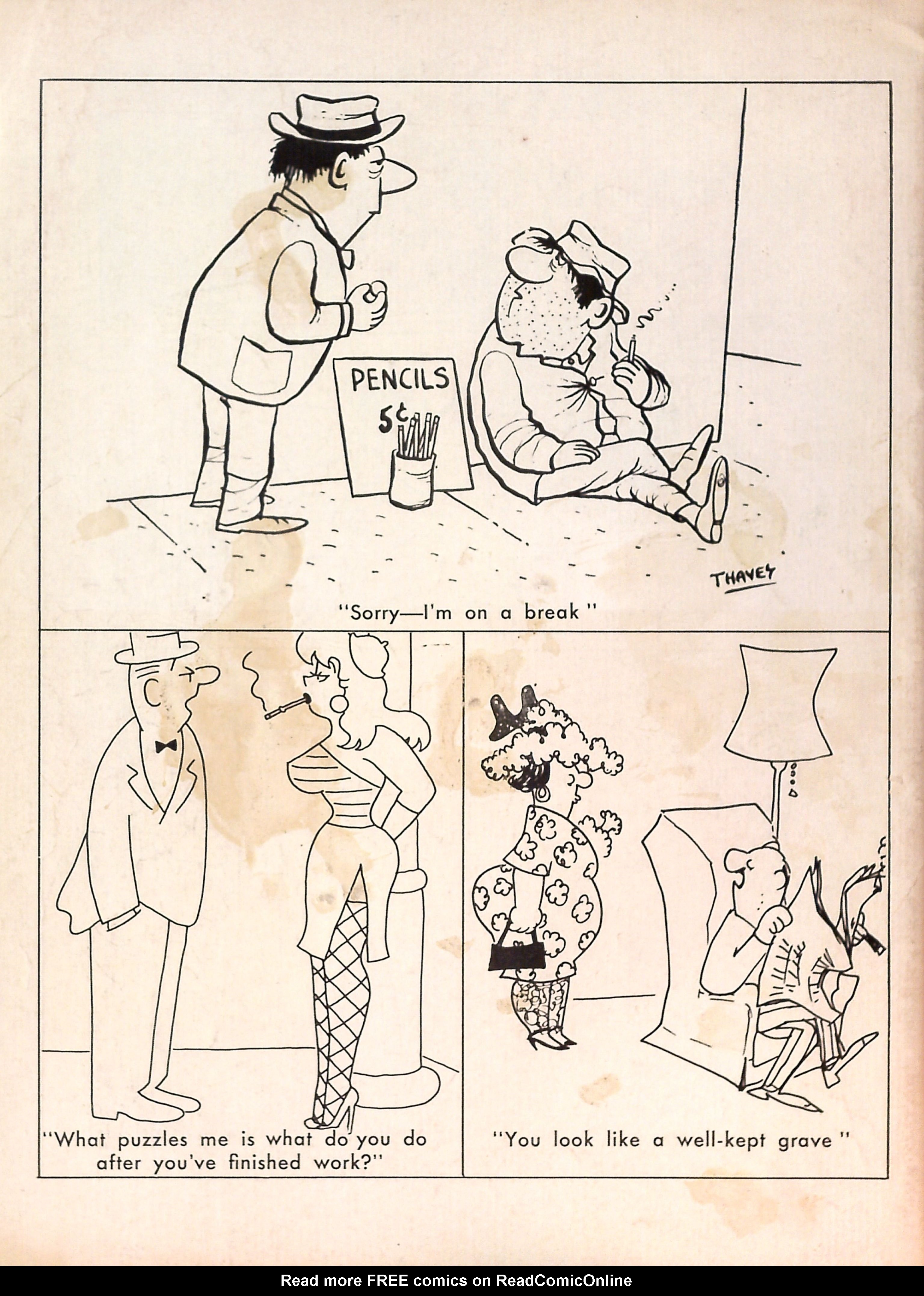 Read online Cartoons and Gags comic -  Issue #40 - 52