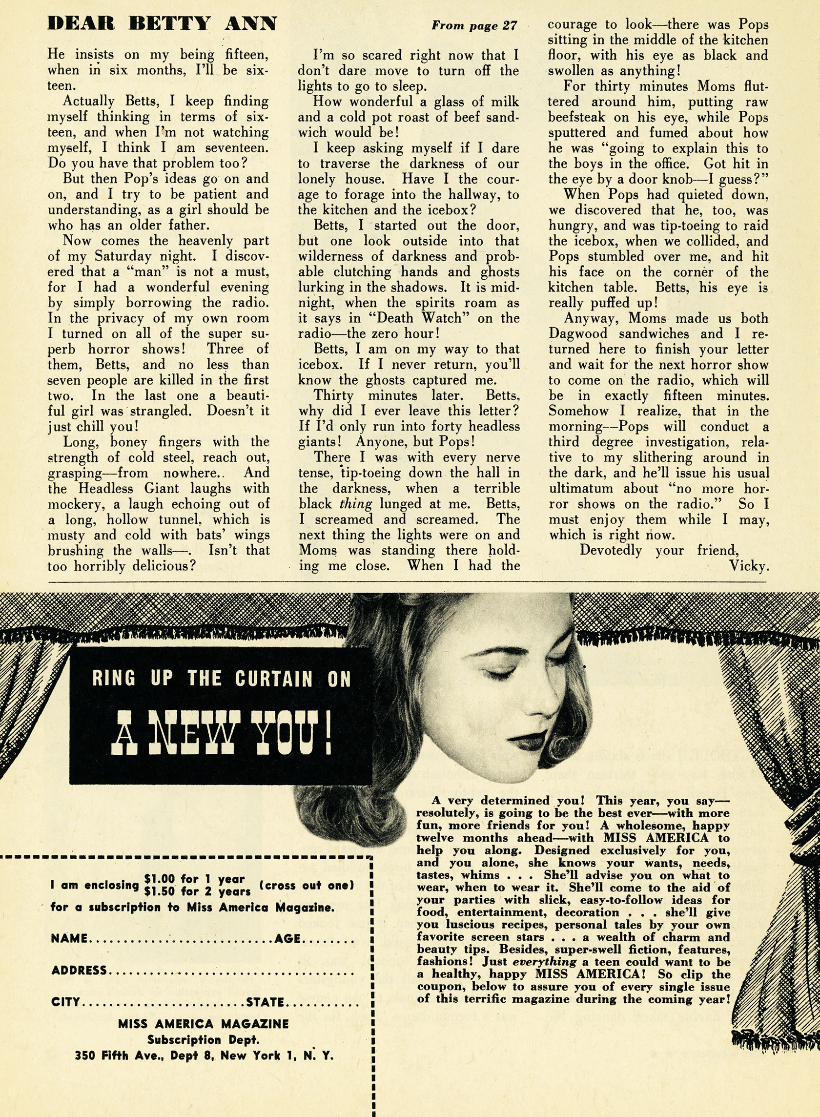 Read online Miss America Magazine comic -  Issue #27 - 40