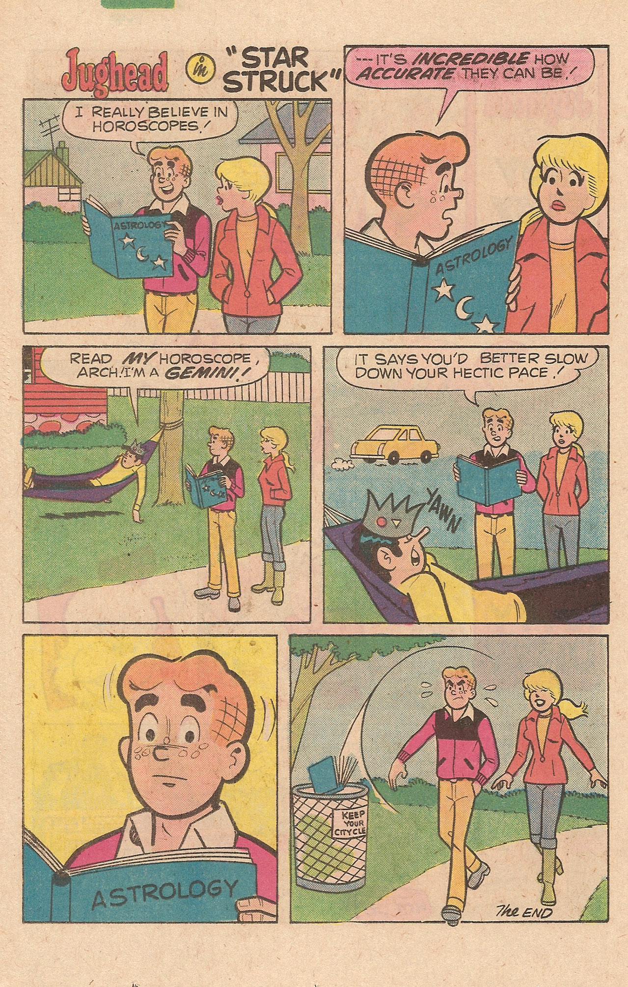 Read online Jughead's Jokes comic -  Issue #70 - 22