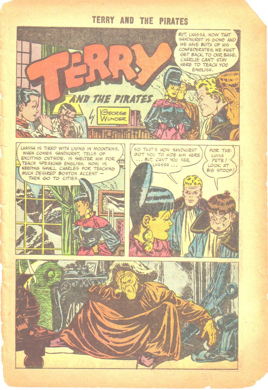 Read online Terry and the Pirates comic -  Issue #26 - 32