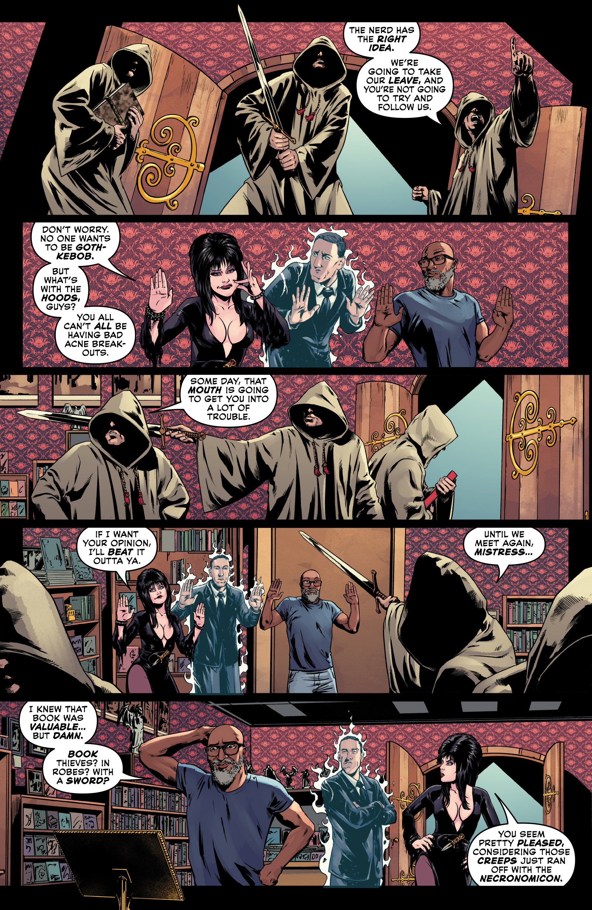 Read online Elvira Meets H.P. Lovecraft comic -  Issue #1 - 22