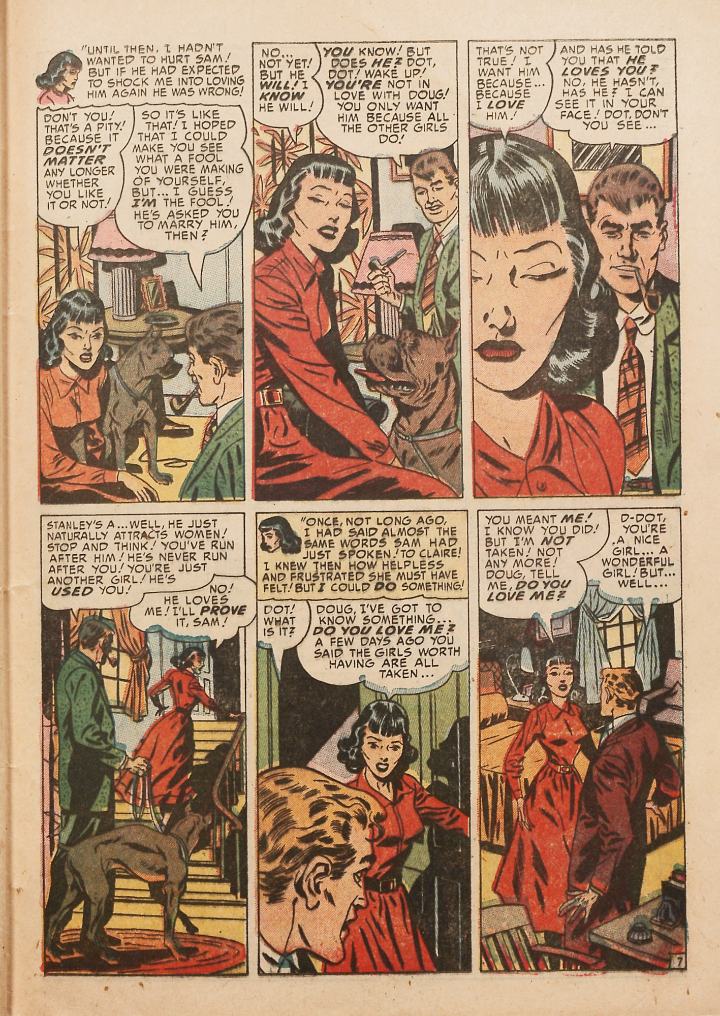 Read online Young Love (1949) comic -  Issue #34 - 47