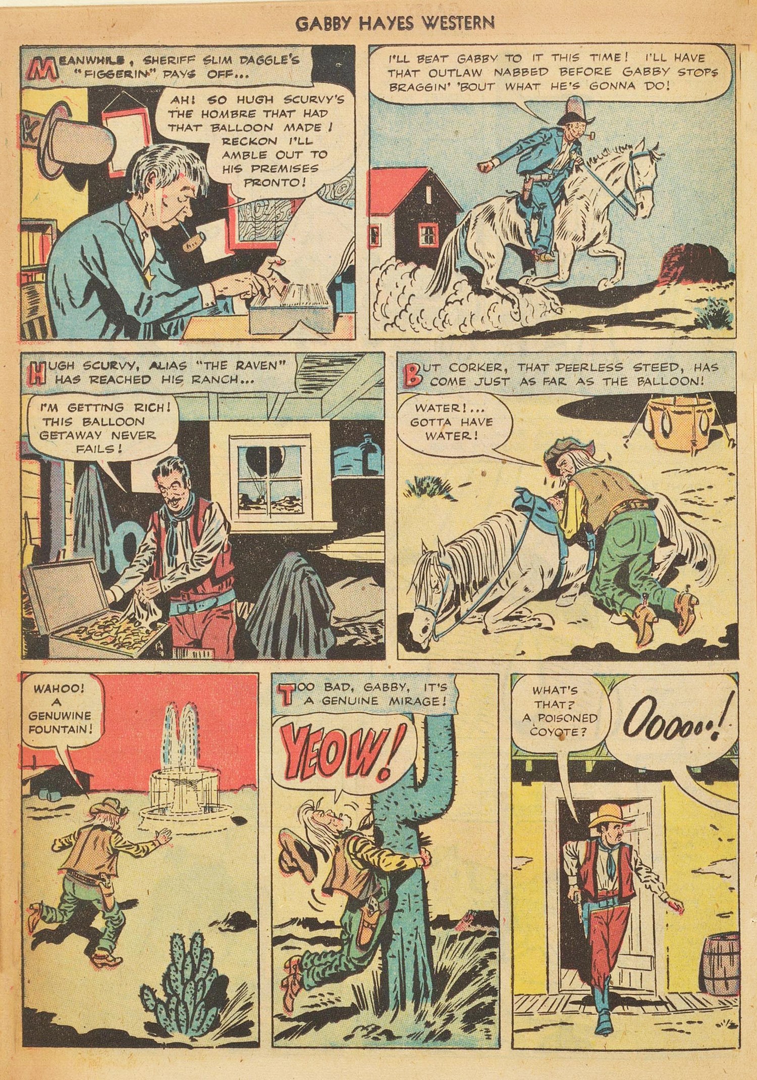 Read online Gabby Hayes Western comic -  Issue #3 - 28