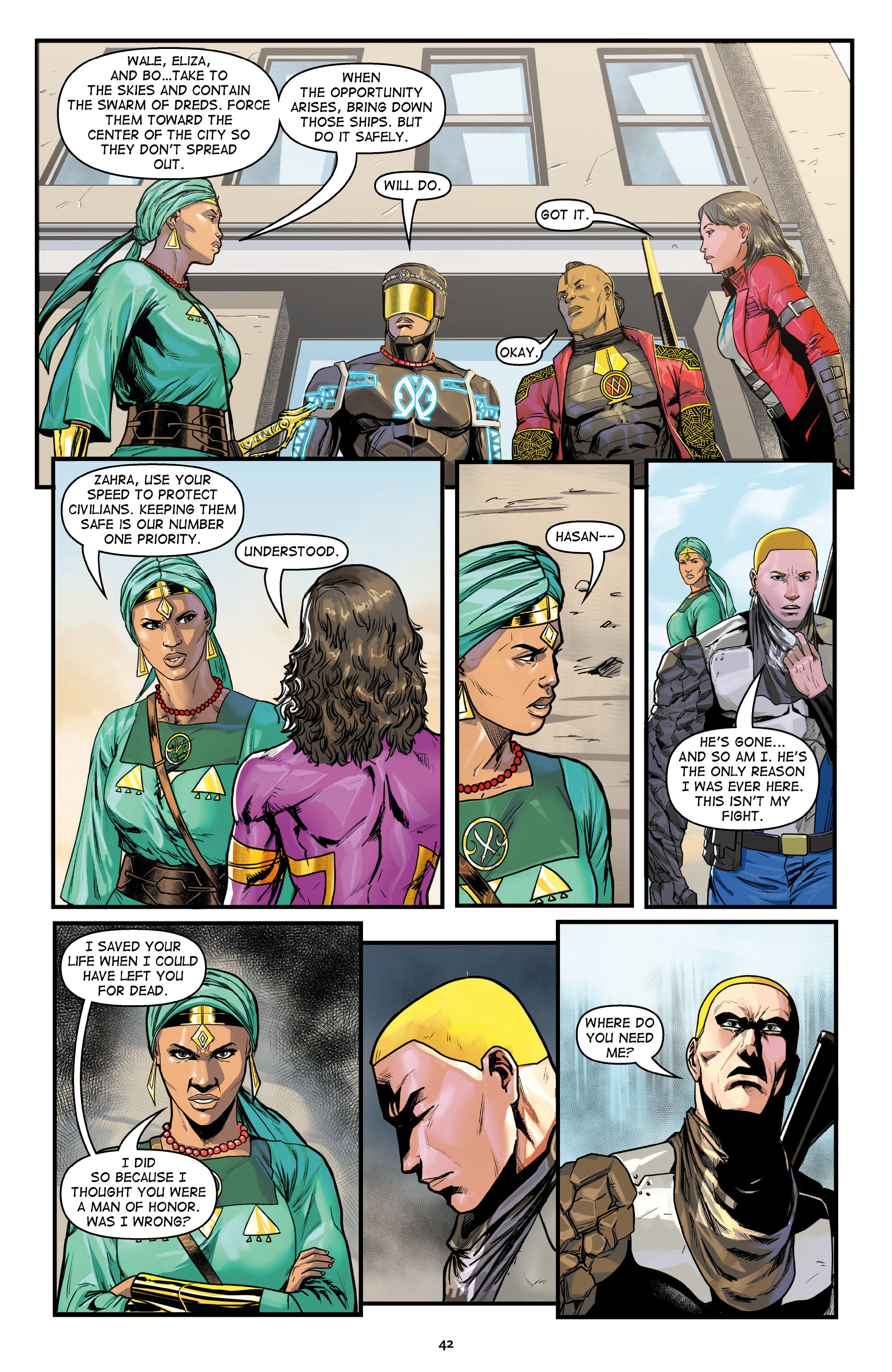 Read online The Oloris: Heroes Will Unite comic -  Issue # TPB (Part 1) - 43