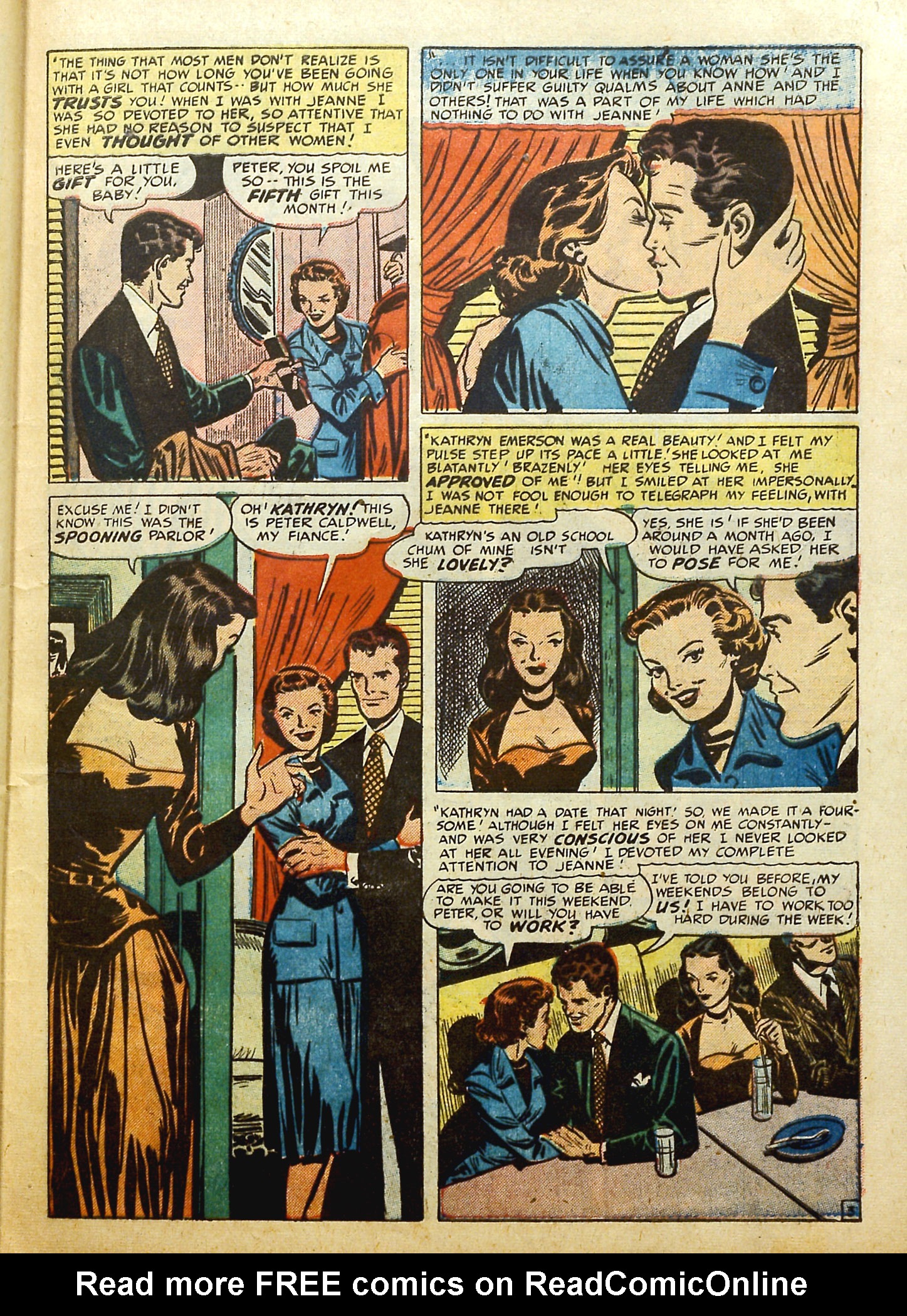 Read online Young Love (1949) comic -  Issue #13 - 37