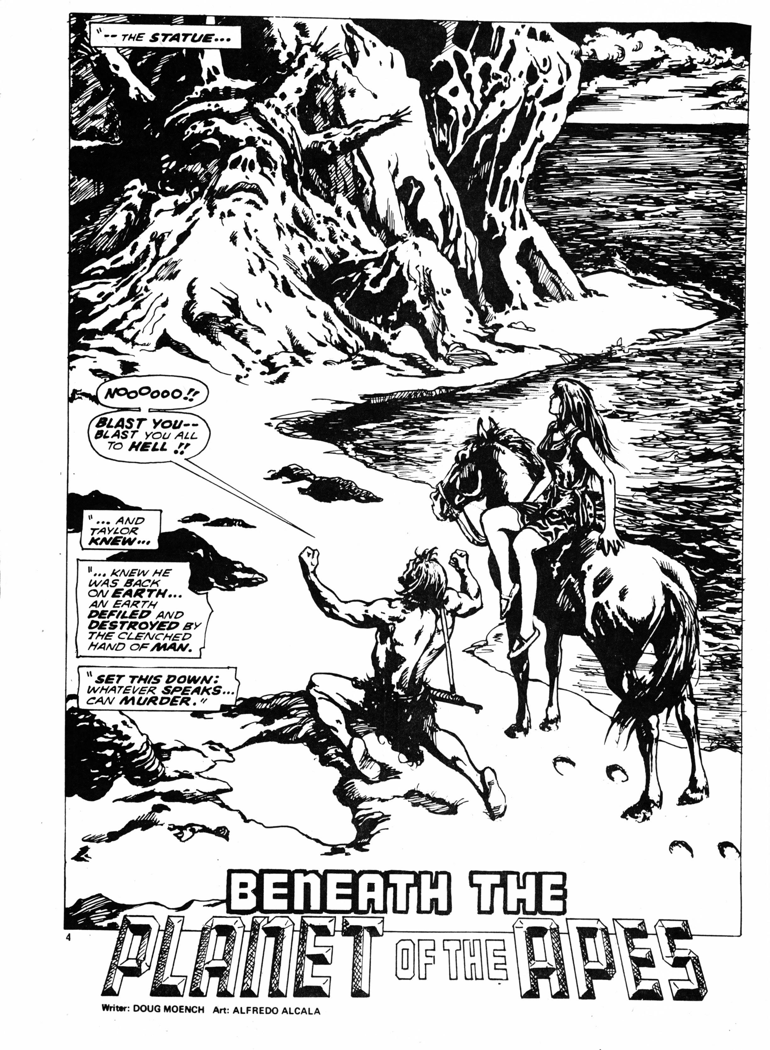 Read online Planet of the Apes (1974) comic -  Issue #35 - 4