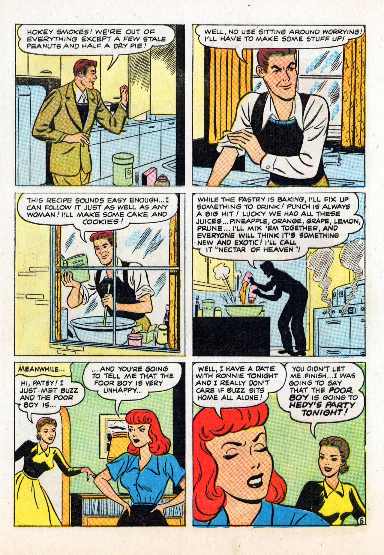 Read online Patsy and Hedy comic -  Issue #5 - 7