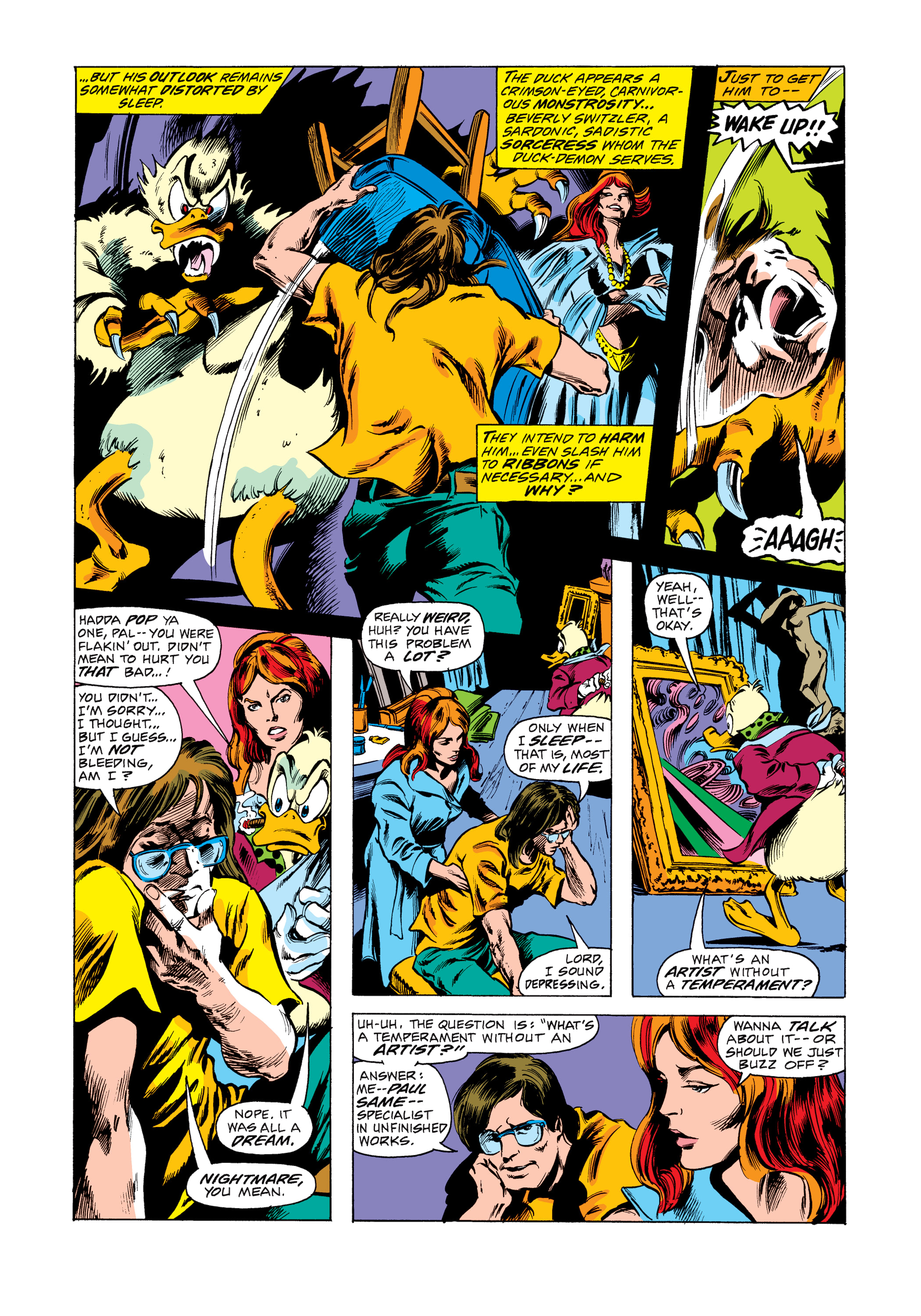 Read online Marvel Masterworks: Howard the Duck comic -  Issue # TPB 1 (Part 2) - 7