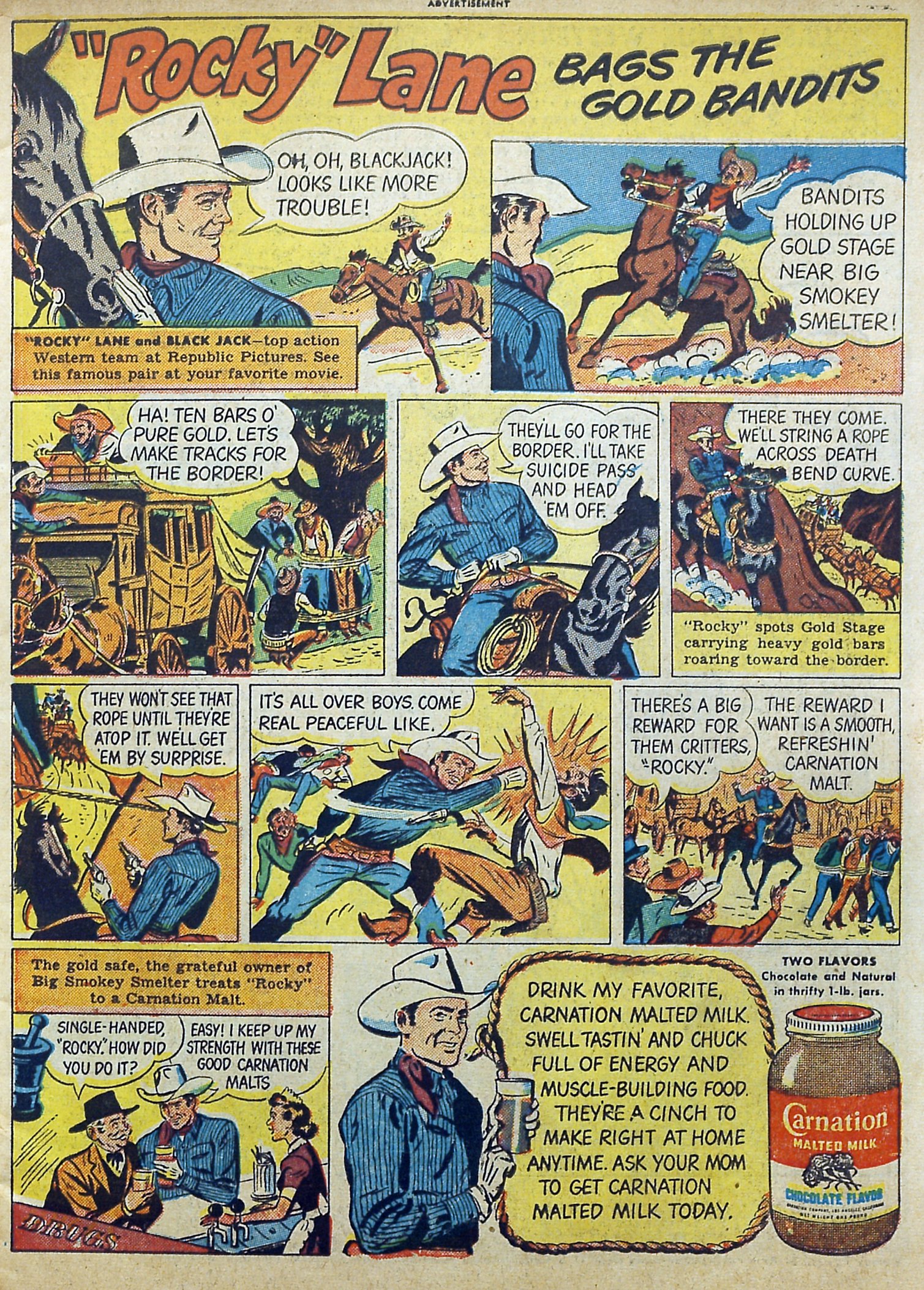 Read online Lash Larue Western (1949) comic -  Issue #11 - 3